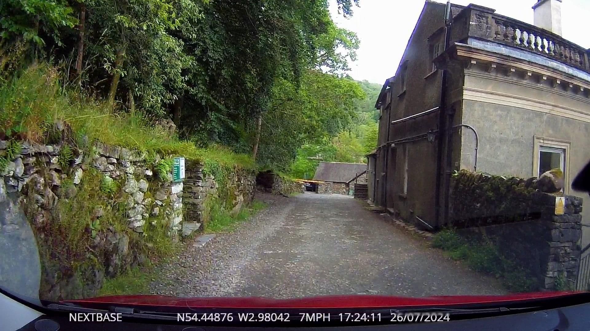 Street view near Rydal Hall, Ambleside