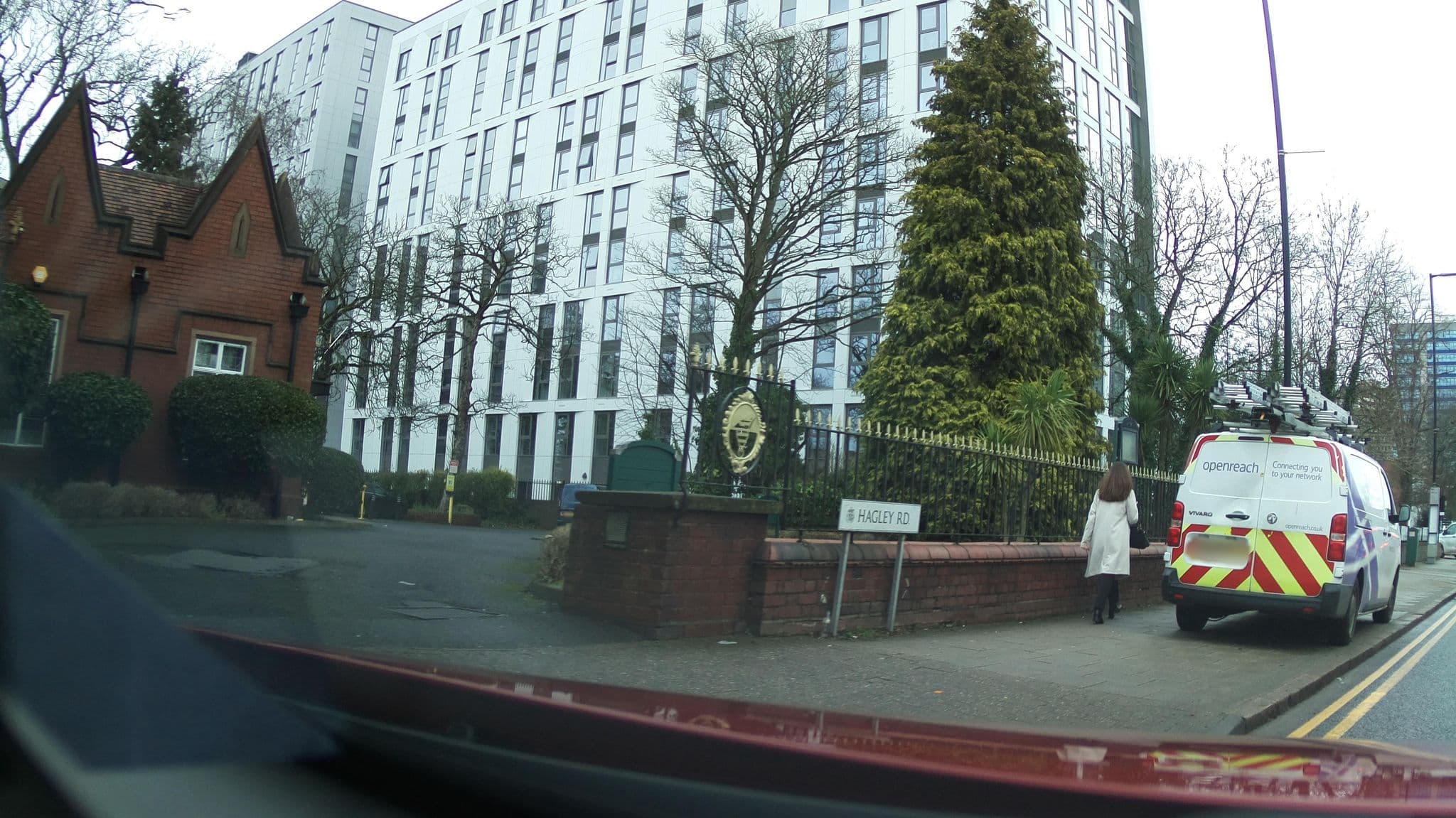 Street view near The Plough And Harrow, Birmingham