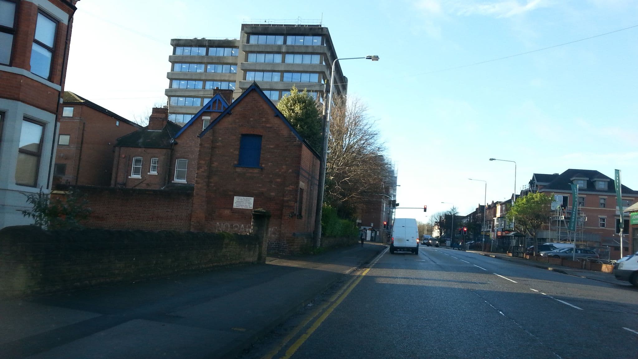 Street view near River Rooms, West Bridgford — © adam2 (CC BY-SA · Mapillary)