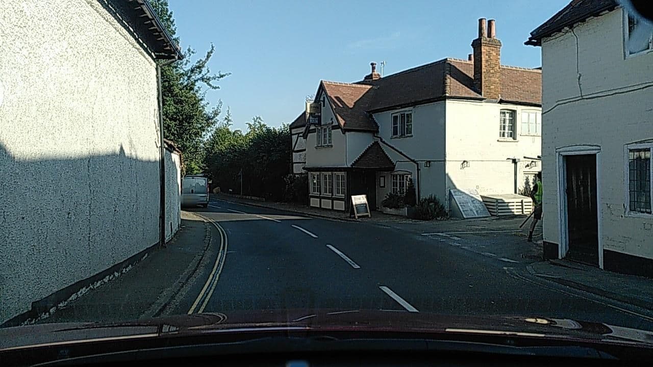 Street view near The Great House Hotel, Sonning — © kravietz (CC BY-SA · Mapillary)