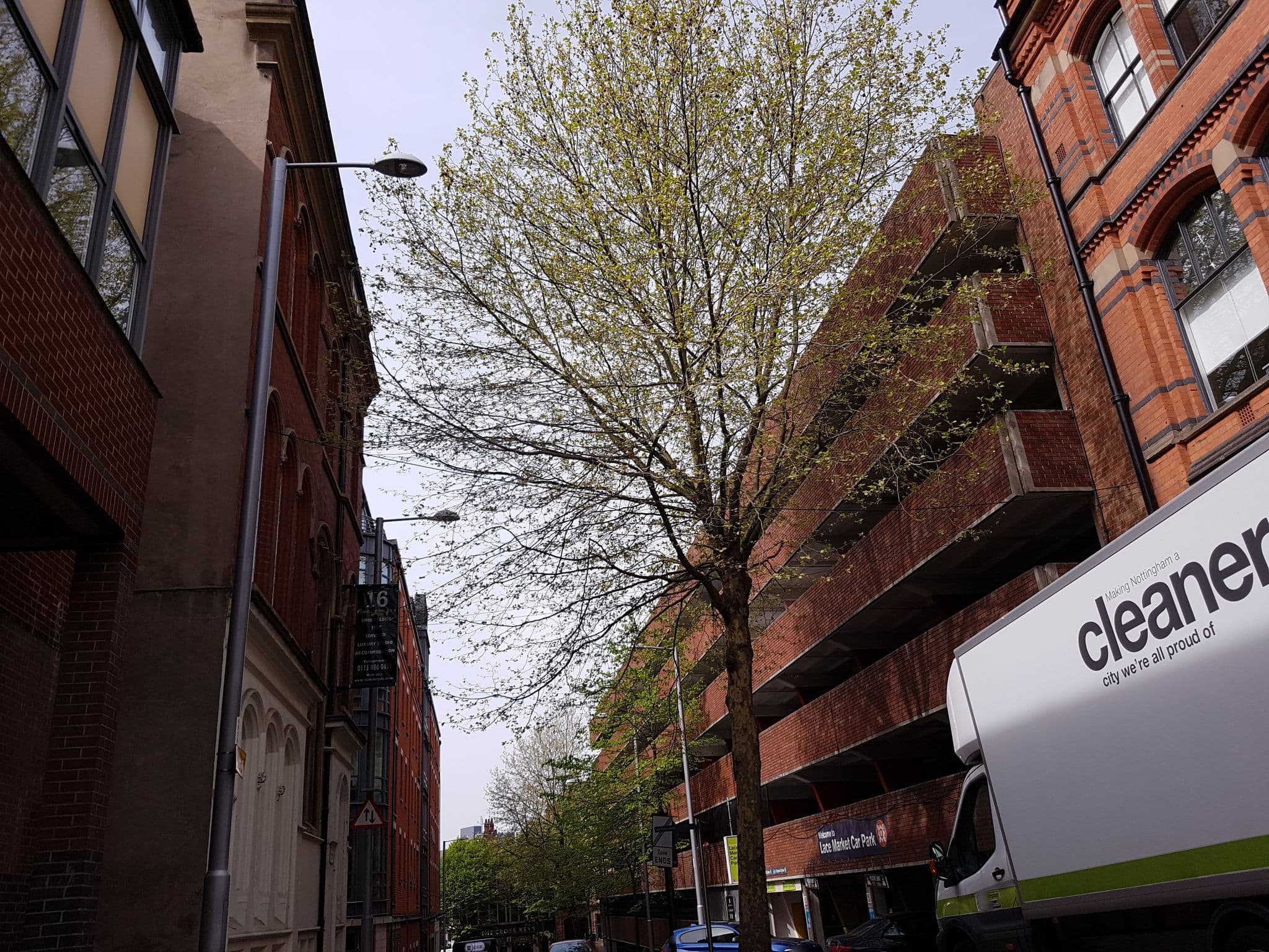 Street view near 16 Pilcher Gate, Nottingham — © nordmannnick (CC BY-SA · Mapillary)