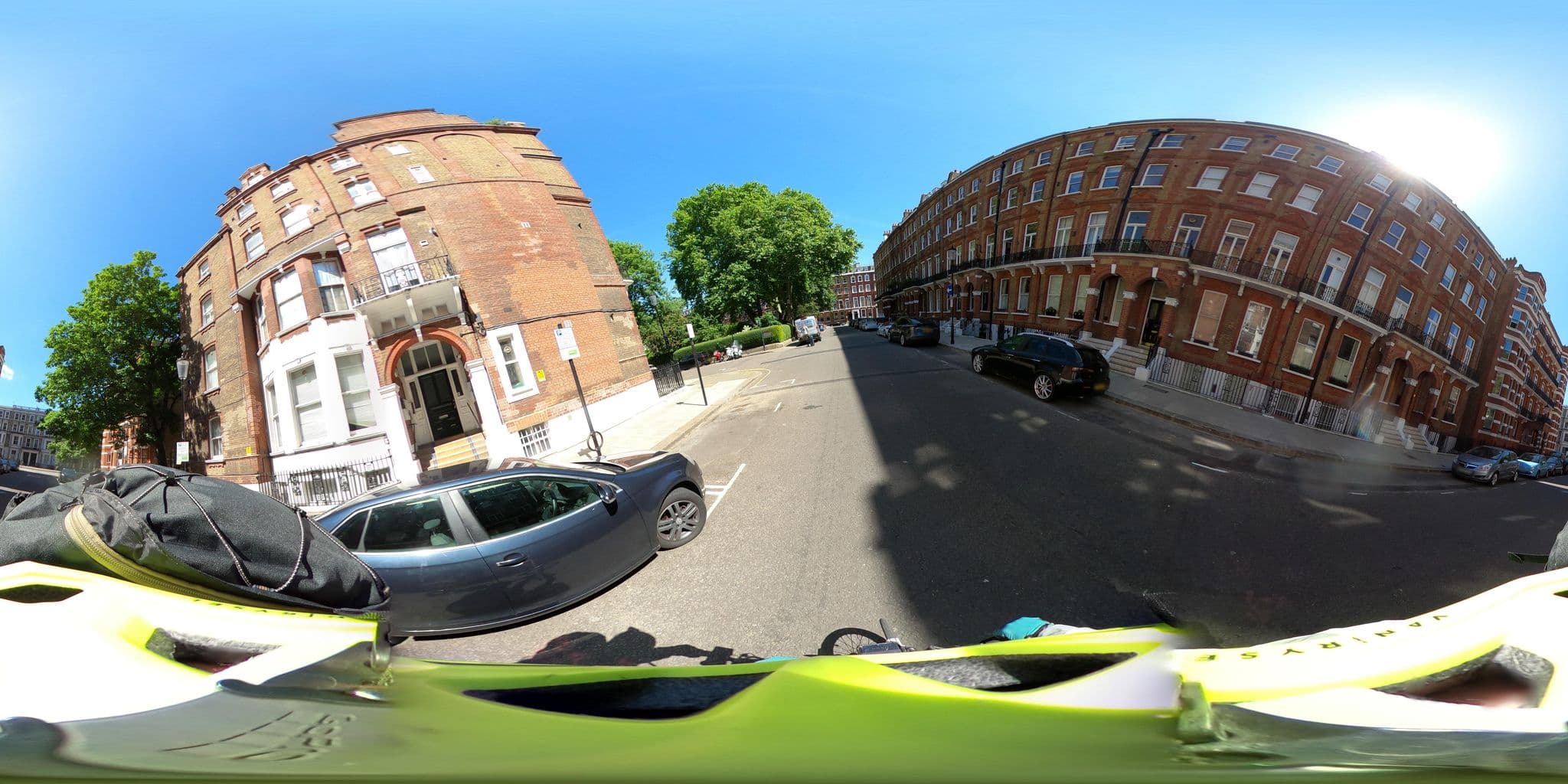 Street view near Garden View Hotel, Earls Court