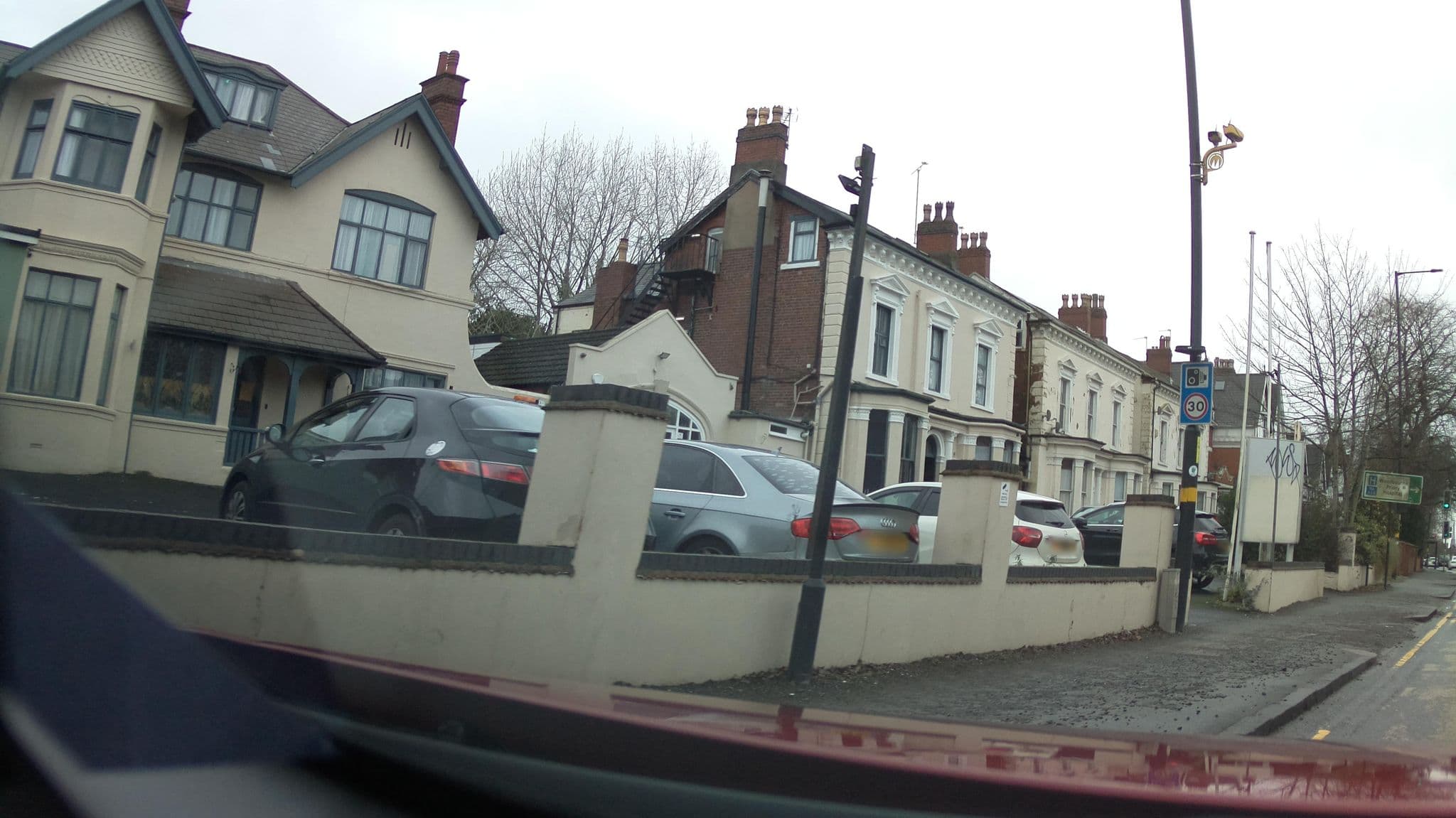 Street view near Hagley Lodge, Smethwick — © southglos (CC BY-SA · Mapillary)