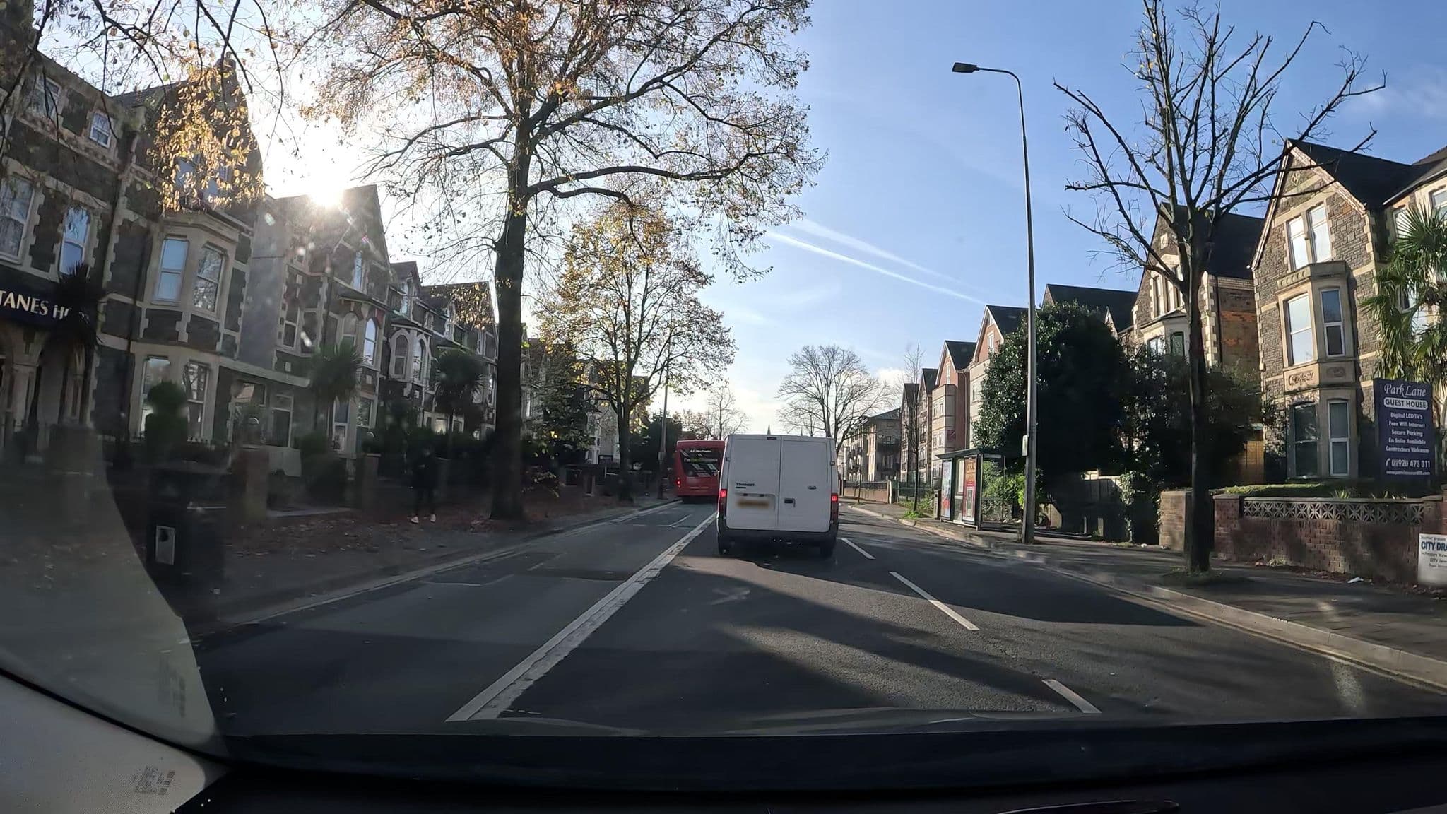 Street view near Tanes Hotel, Cardiff — © editid (CC BY-SA · Mapillary)