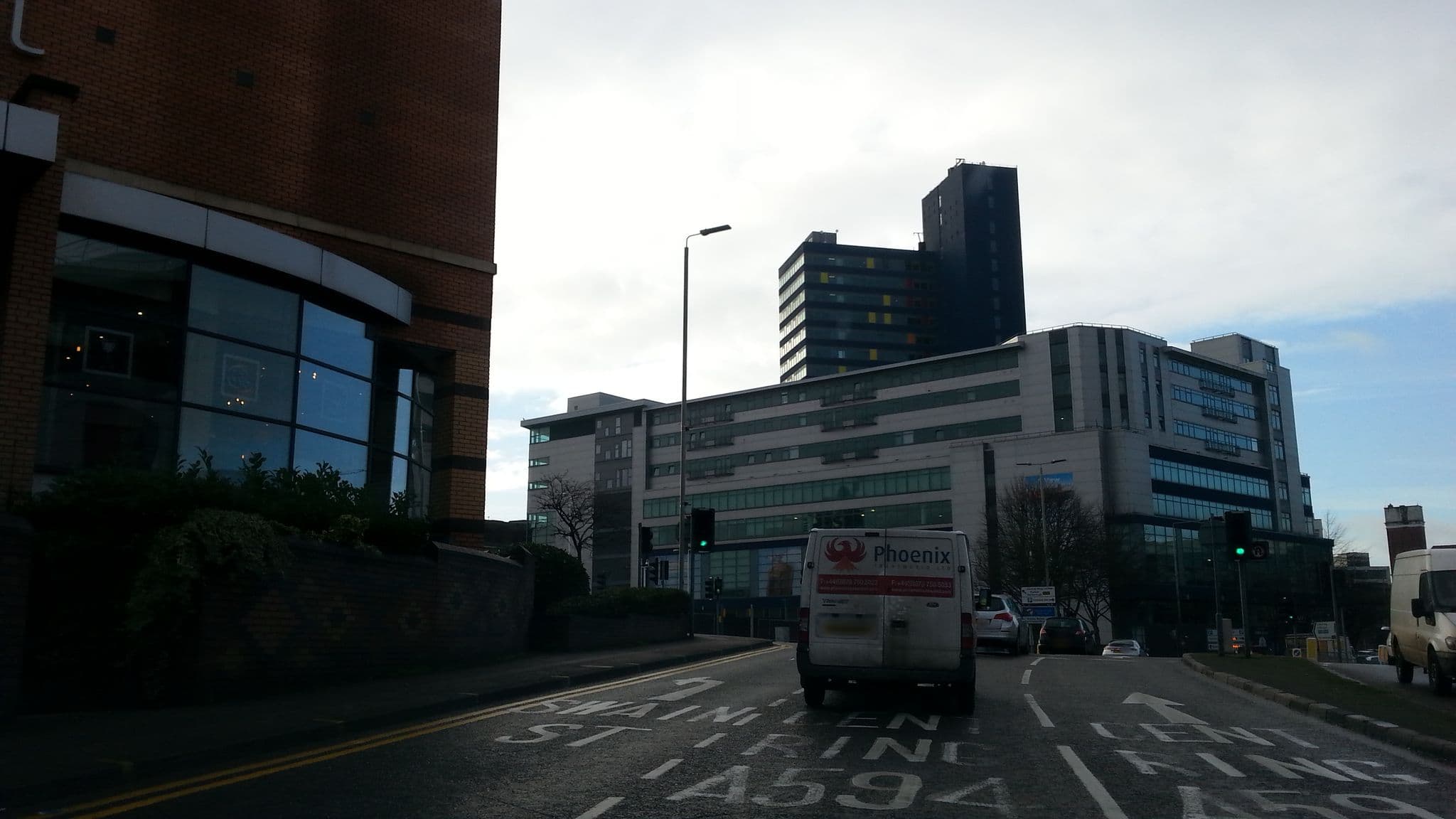 Street view near Ibis, Leicester — © adam2 (CC BY-SA · Mapillary)