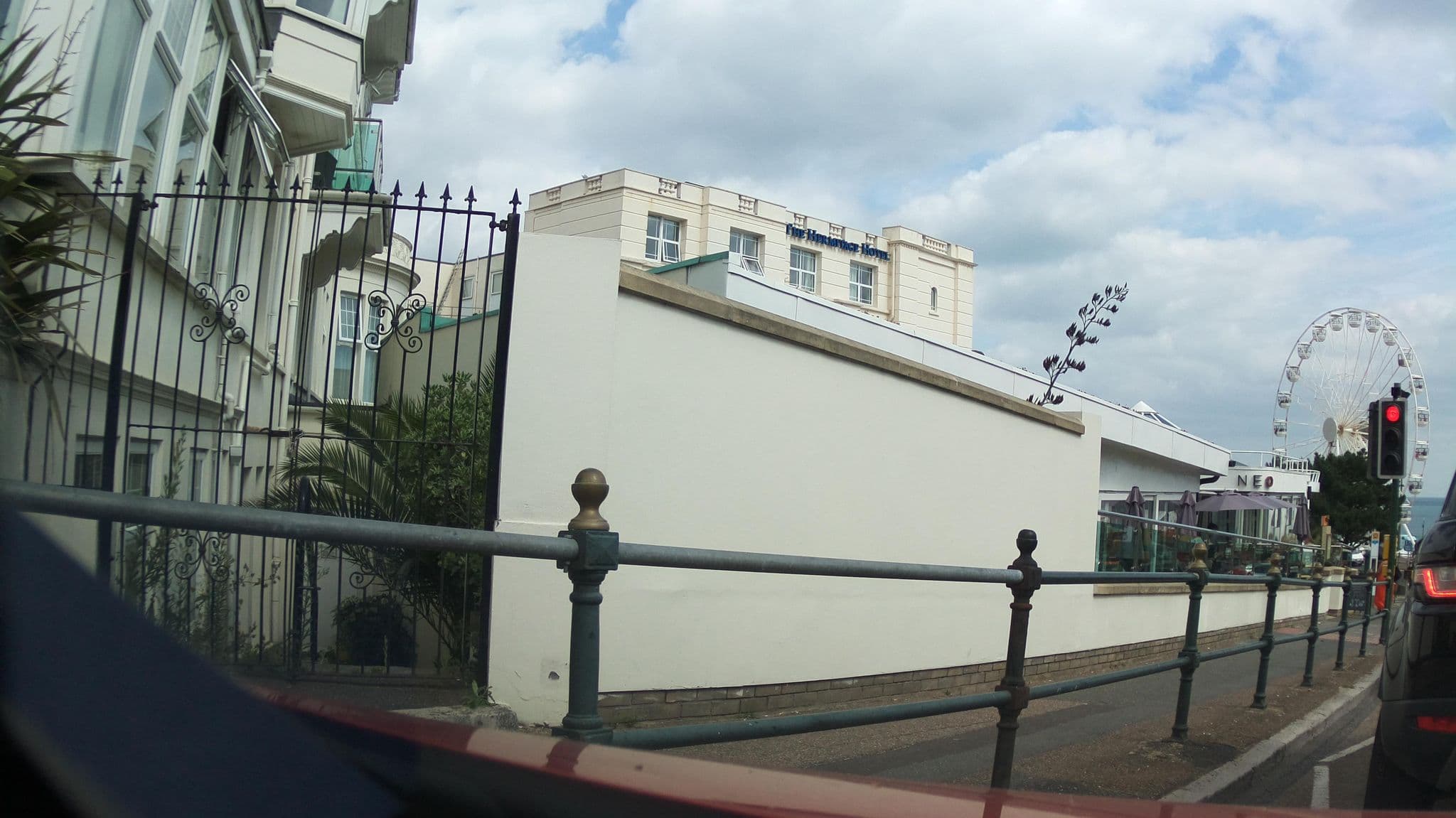 Street view near Parkcentral Hotel, Bournemouth