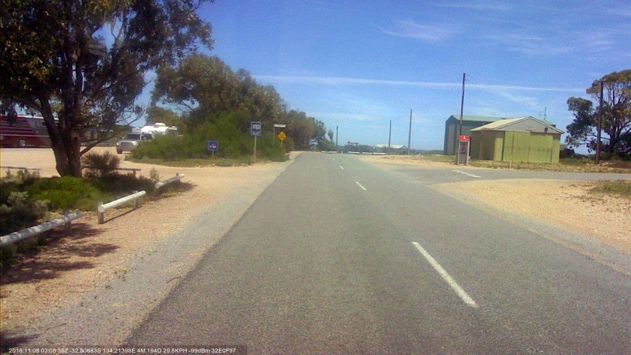 Street view near Haslam Campground, Streaky Bay — © bob3bob3 (CC BY-SA · Mapillary)