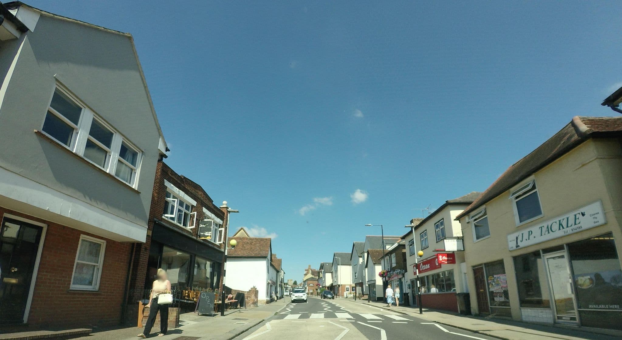 Street view near Crystal Cafe & Restaurant, Maldon — © tallguy (CC BY-SA · Mapillary)