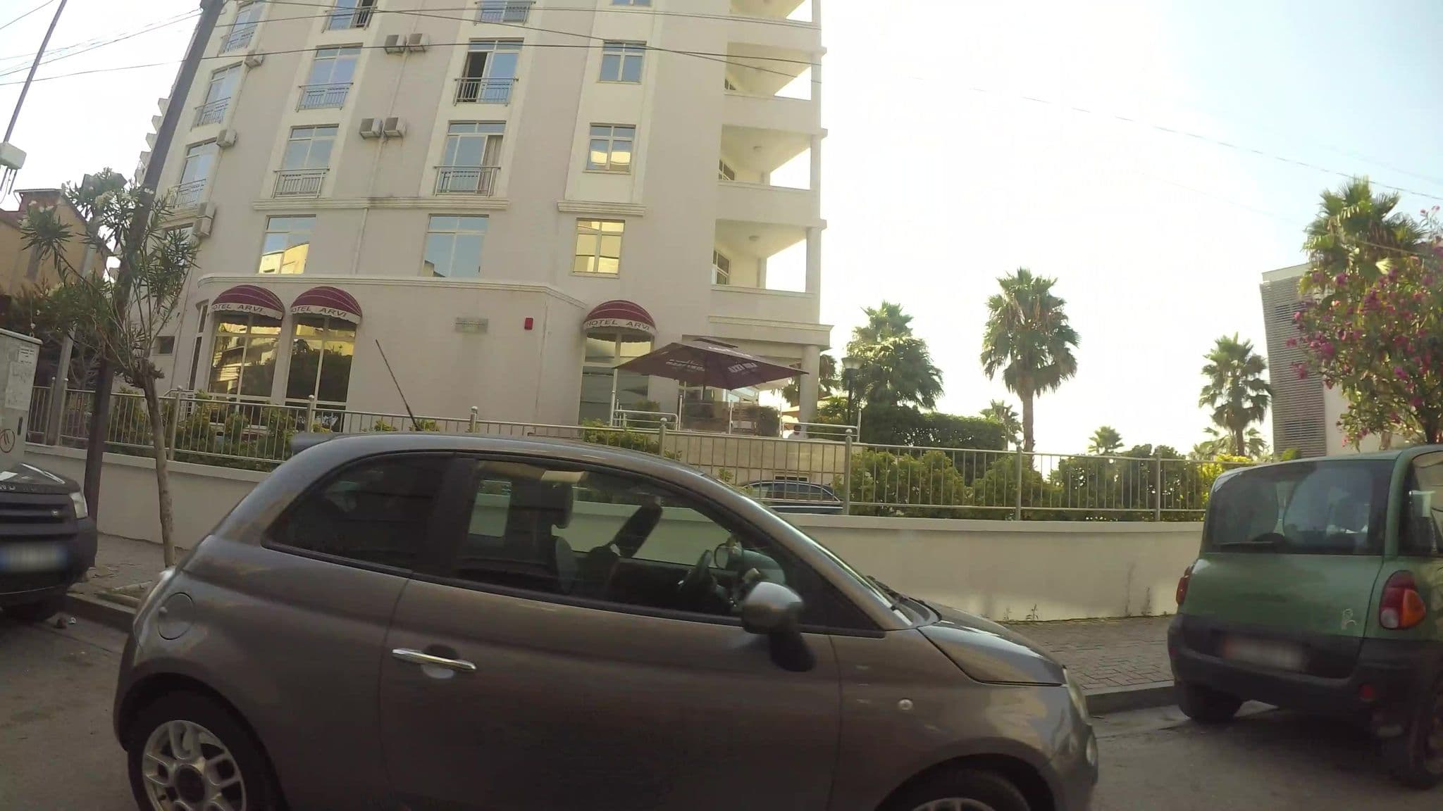 Street view near Hotel ARVI, Durrës — © kaart_3 (CC BY-SA · Mapillary)