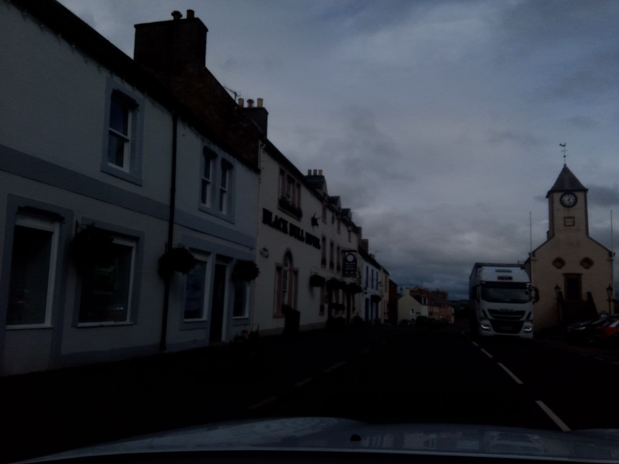 Street view near Black Bull Hotel, Lauder — © victuallers (CC BY-SA · Mapillary)