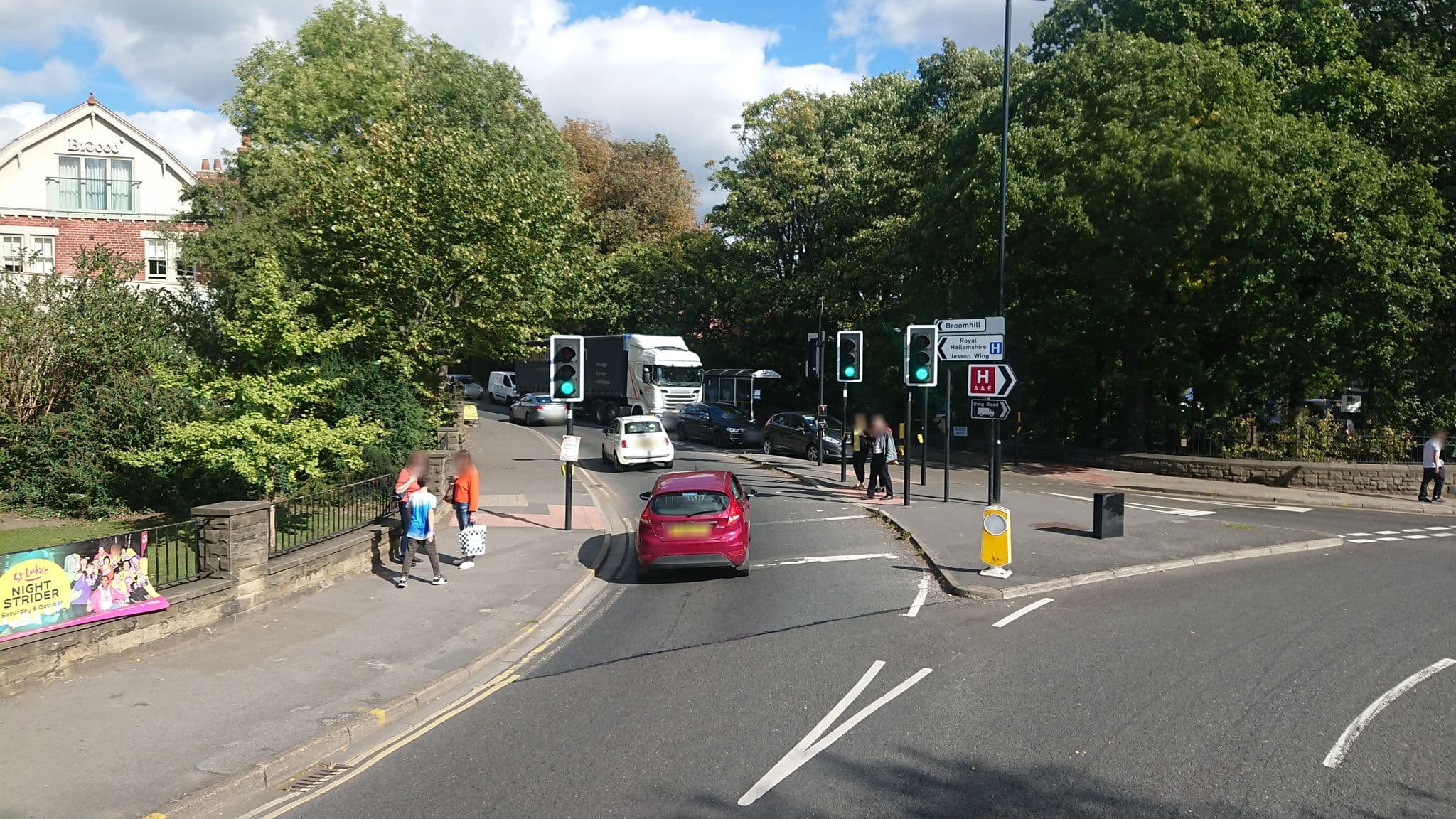 Street view near Brocco On The Park, Nether Edge — © skifans (CC BY-SA · Mapillary)