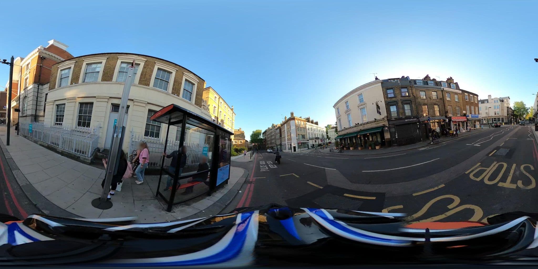 Street view near Clink 78, King's Cross — © asturksever (CC BY-SA · Mapillary)