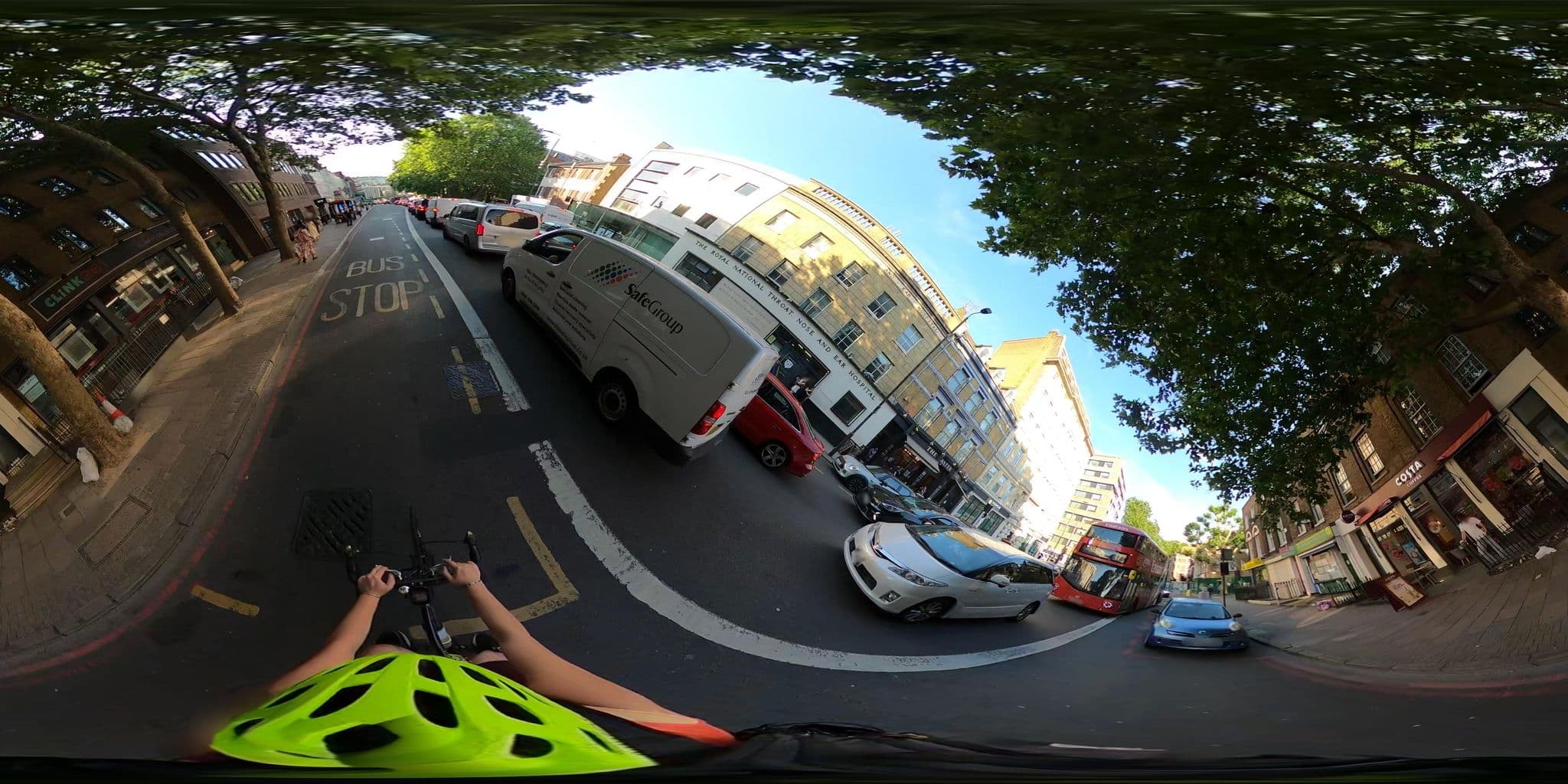 Street view near Point A King's Cross, King's Cross — © cernbyln (CC BY-SA · Mapillary)