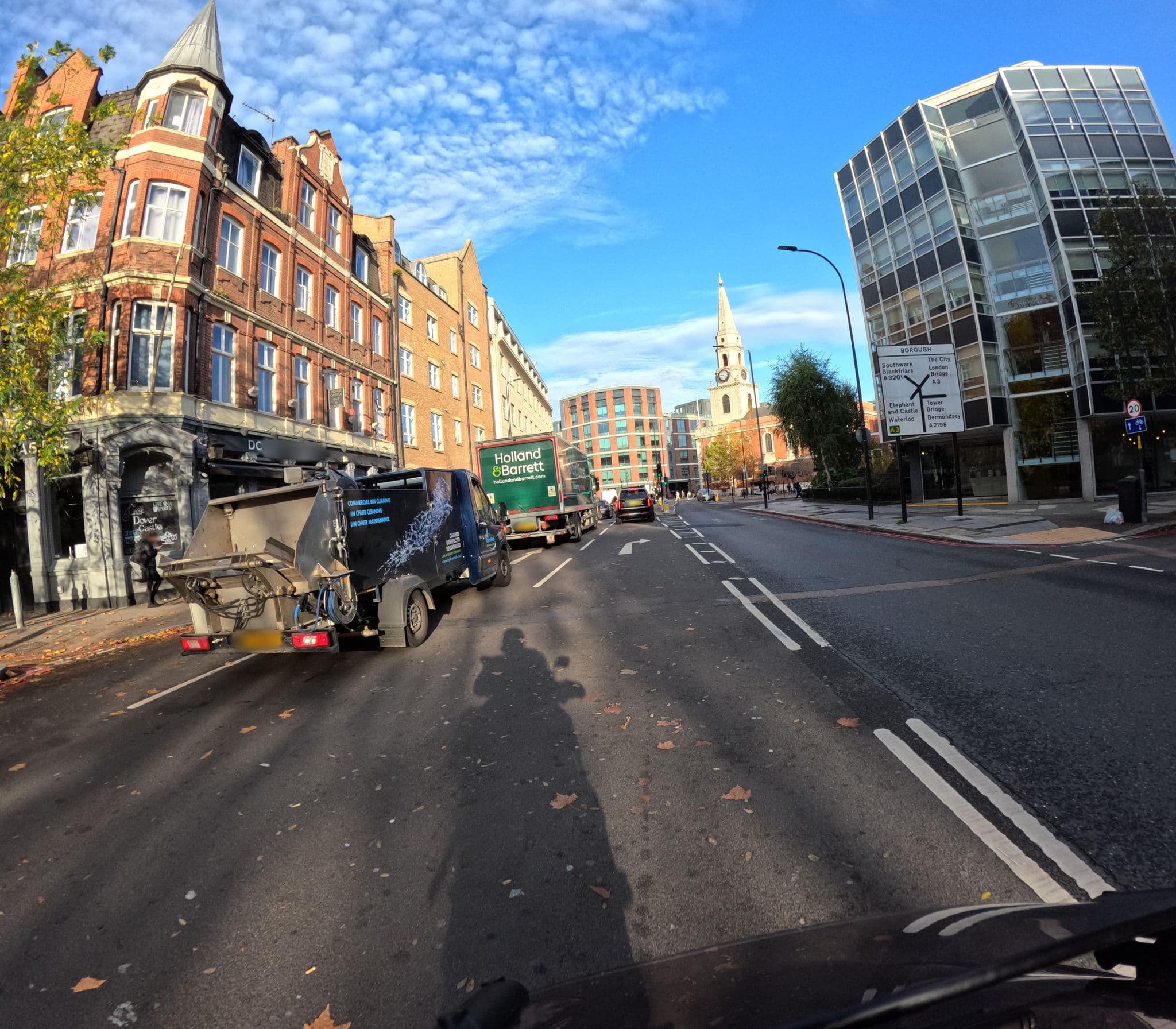 Street view near Dover Castle Hostel, Lambeth — © wasd42 (CC BY-SA · Mapillary)