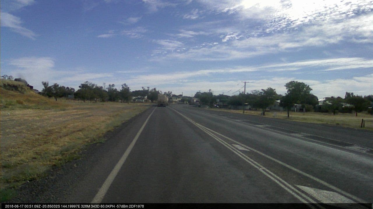 Street view near Hughenden Rotary Rest Area, Hughenden — © bob3bob3 (CC BY-SA · Mapillary)