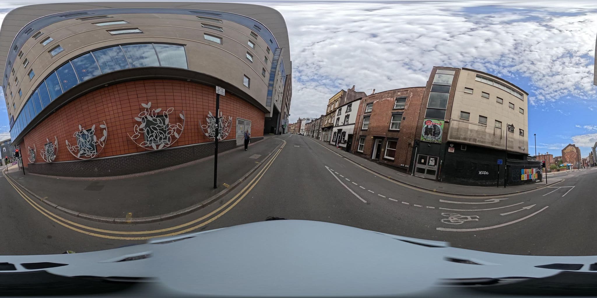 Street view near Premier Inn Sheffield City Centre (Angel Street), Sheffield — © ntzm (CC BY-SA · Mapillary)