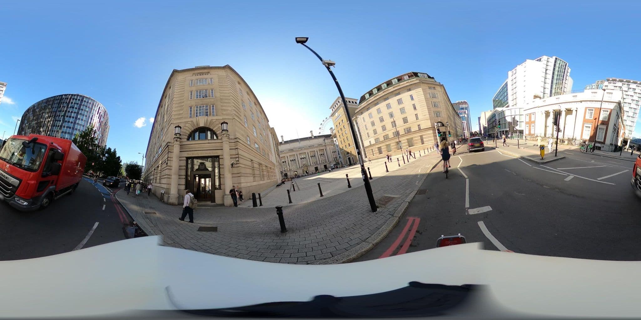 Street view near Premier Inn Waterloo, Lambeth — © NatchaponJ (CC BY-SA · Mapillary)