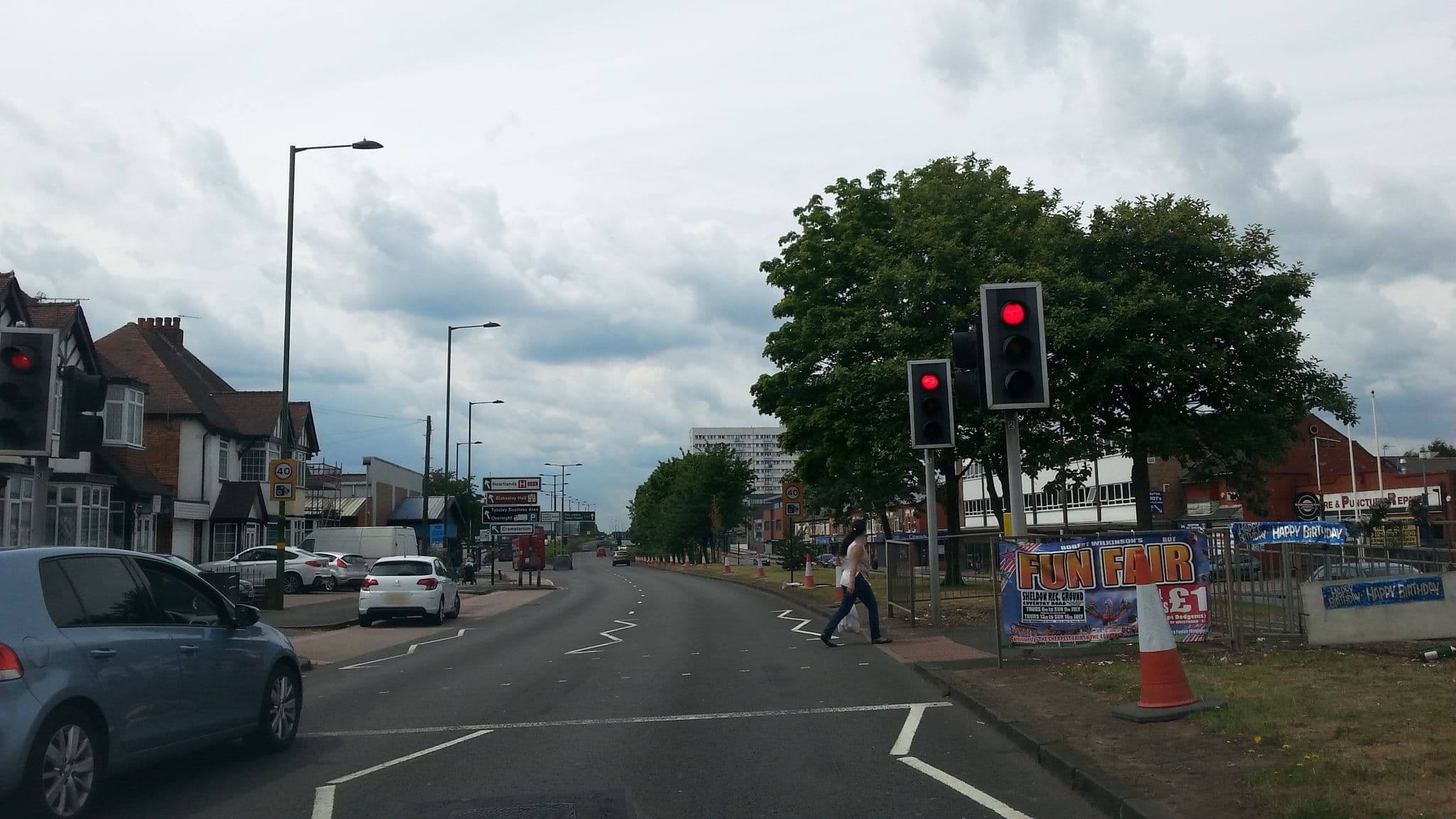 Street view near Bluebell Guest House, Acocks Green — © adam2 (CC BY-SA · Mapillary)