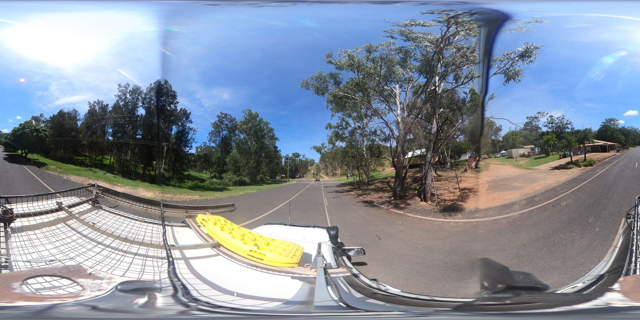 Street view near Irvinebank Tavern, Dimbulah — © coreagc (CC BY-SA · Mapillary)