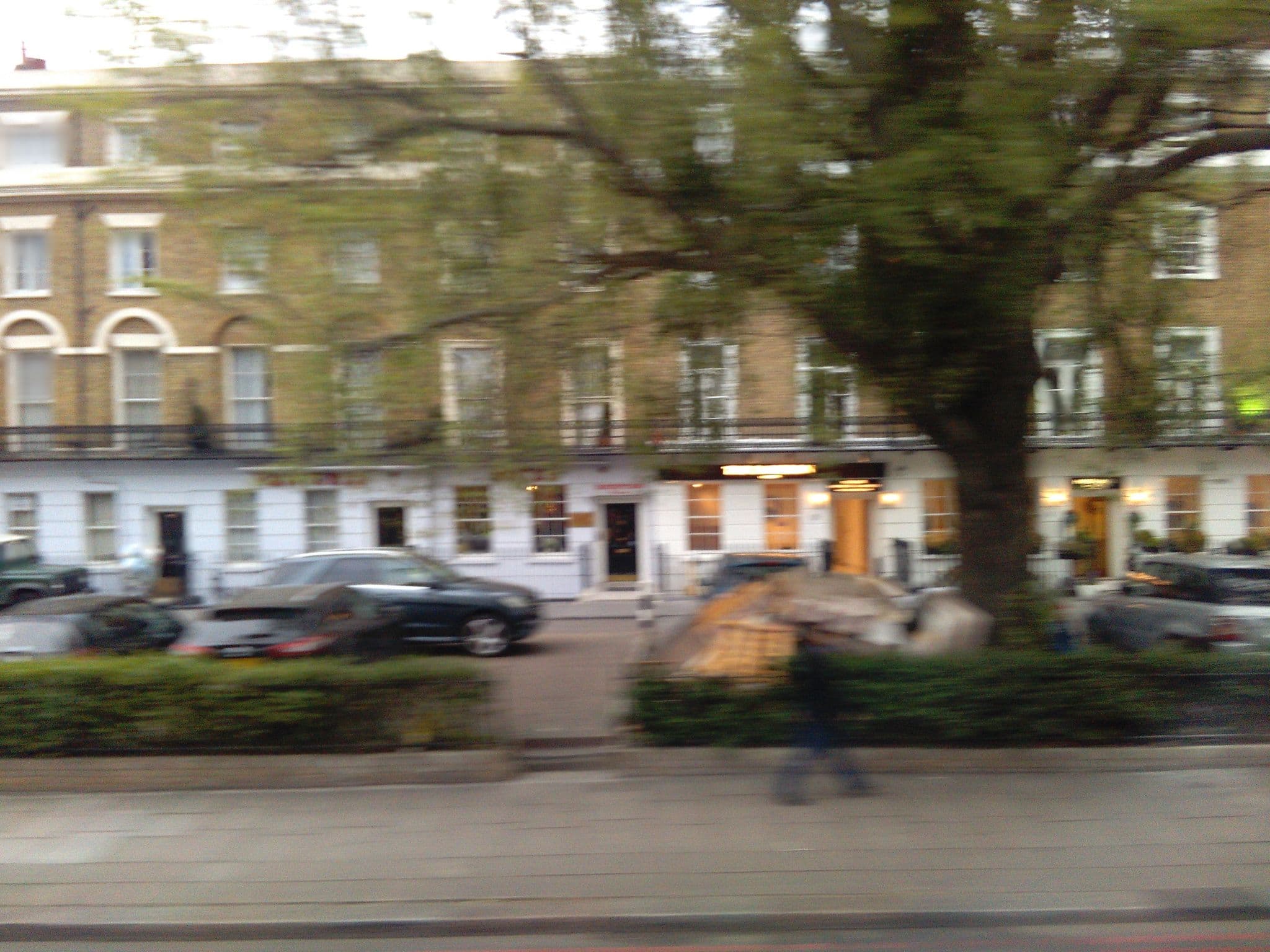 Street view near Marina Hotel London, Hyde Park