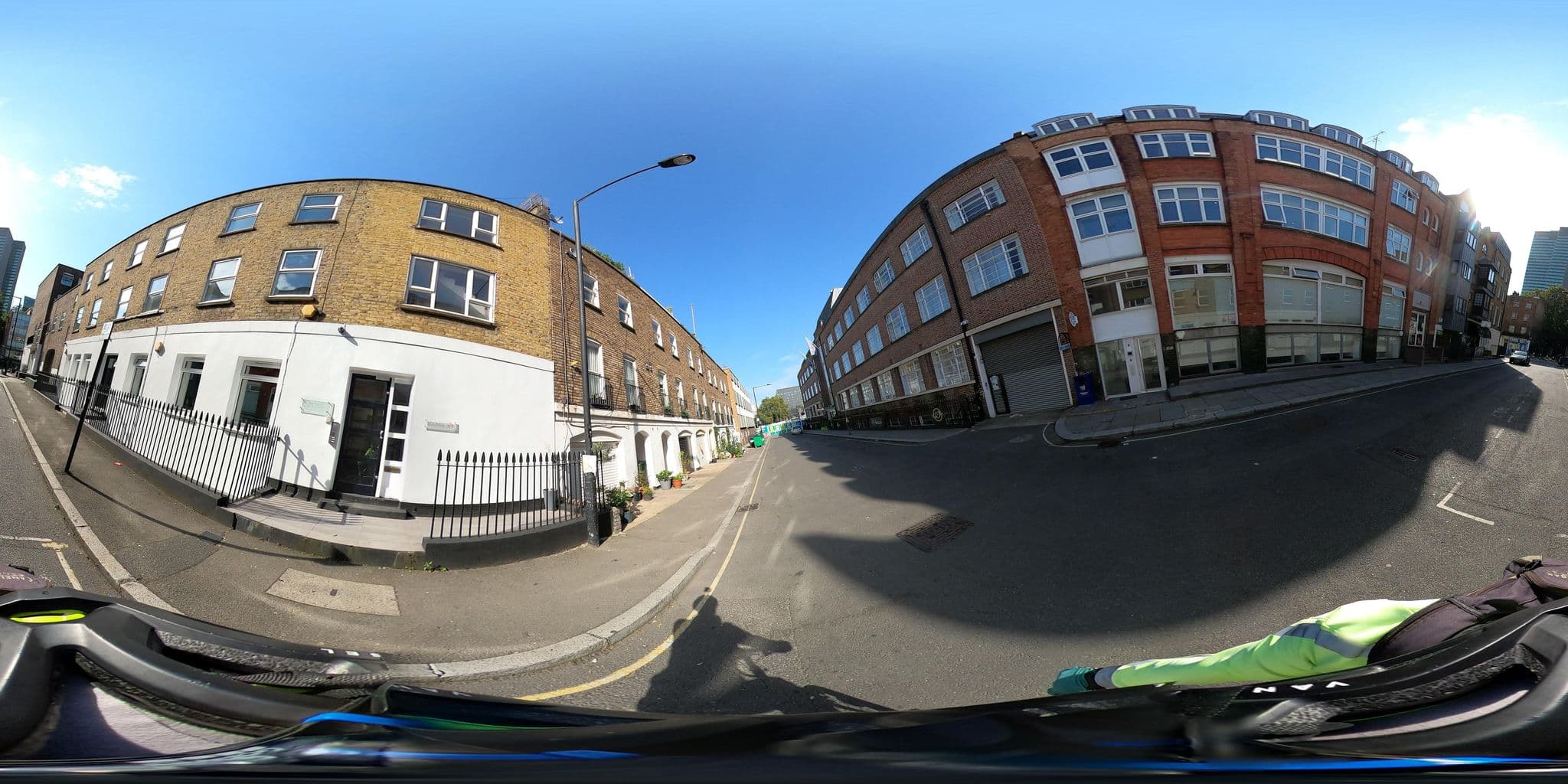 Street view near The Wesley, King's Cross — © Stefdegreef (CC BY-SA · Mapillary)