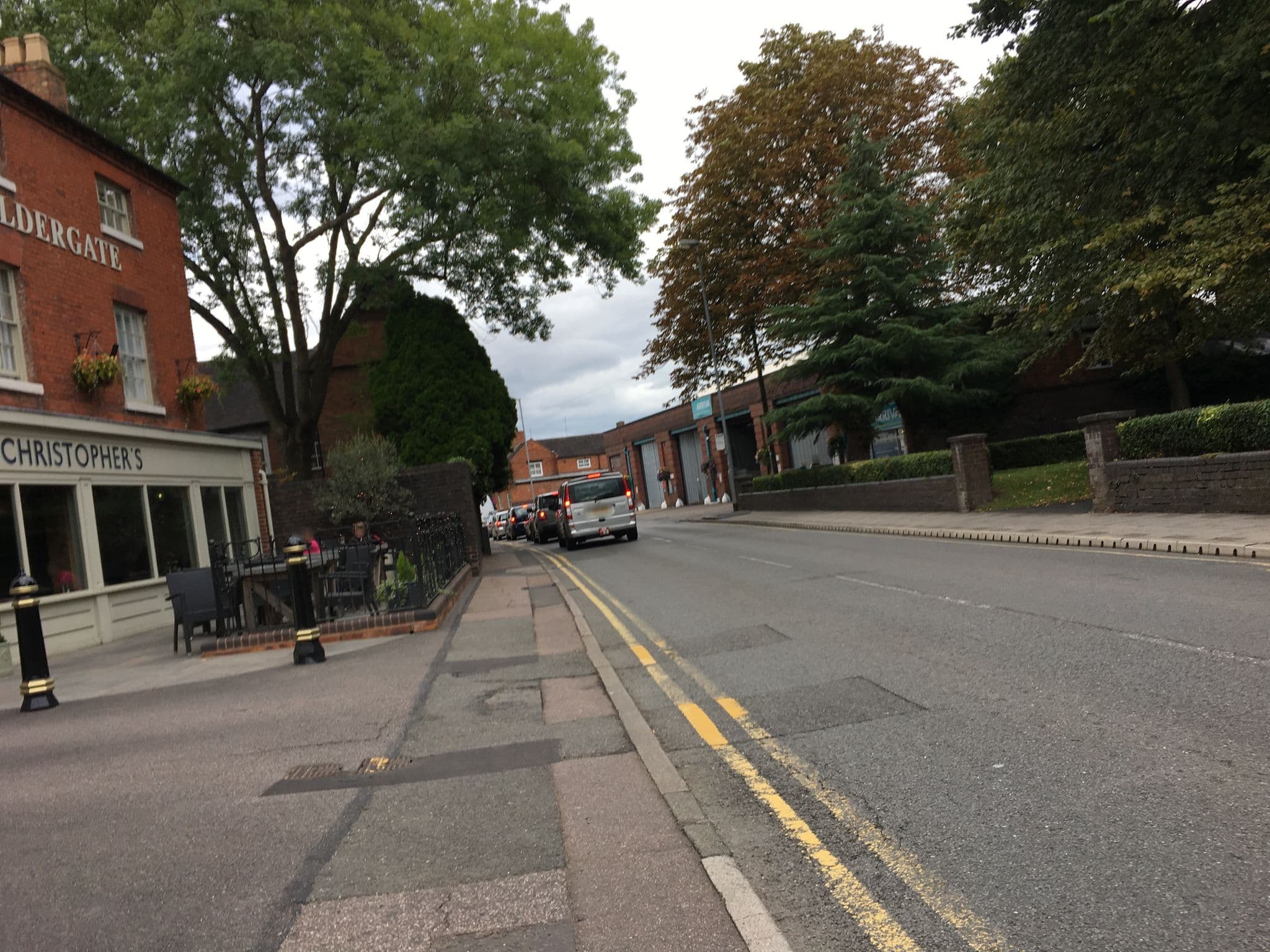 Street view near The Peel Aldergate, Tamworth — © gness (CC BY-SA · Mapillary)