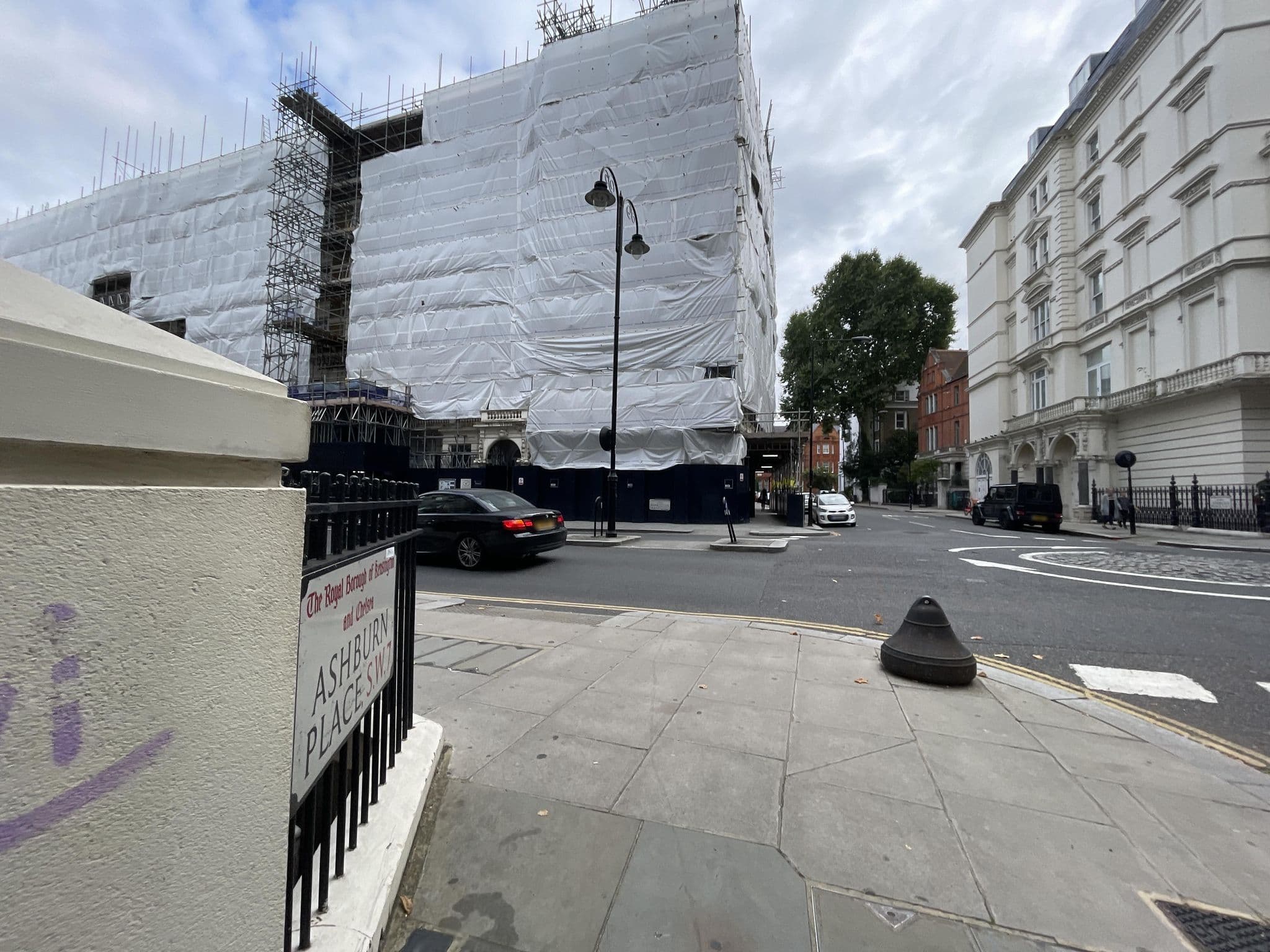 Street view near The Bentley Hotel London, Earls Court