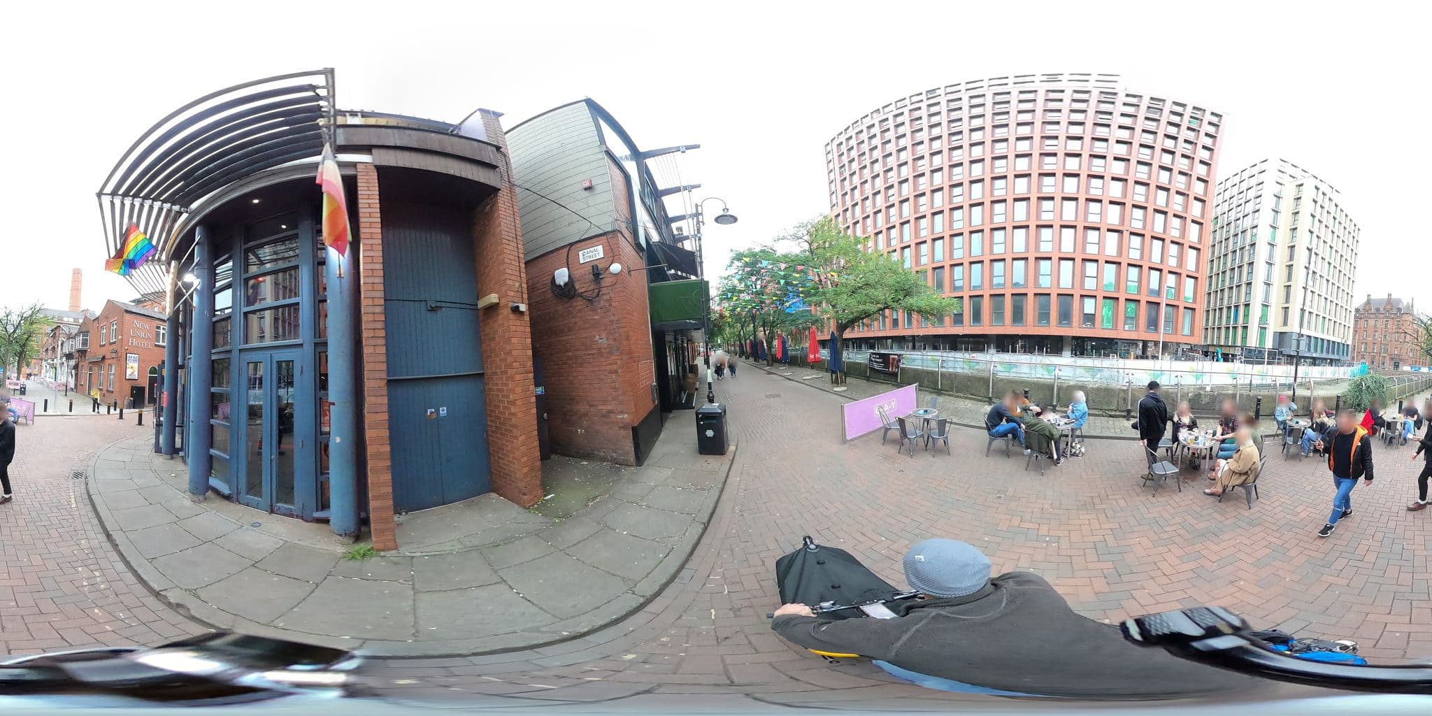 Street view near New Union Hotel, Manchester — © rescuestation (CC BY-SA · Mapillary)