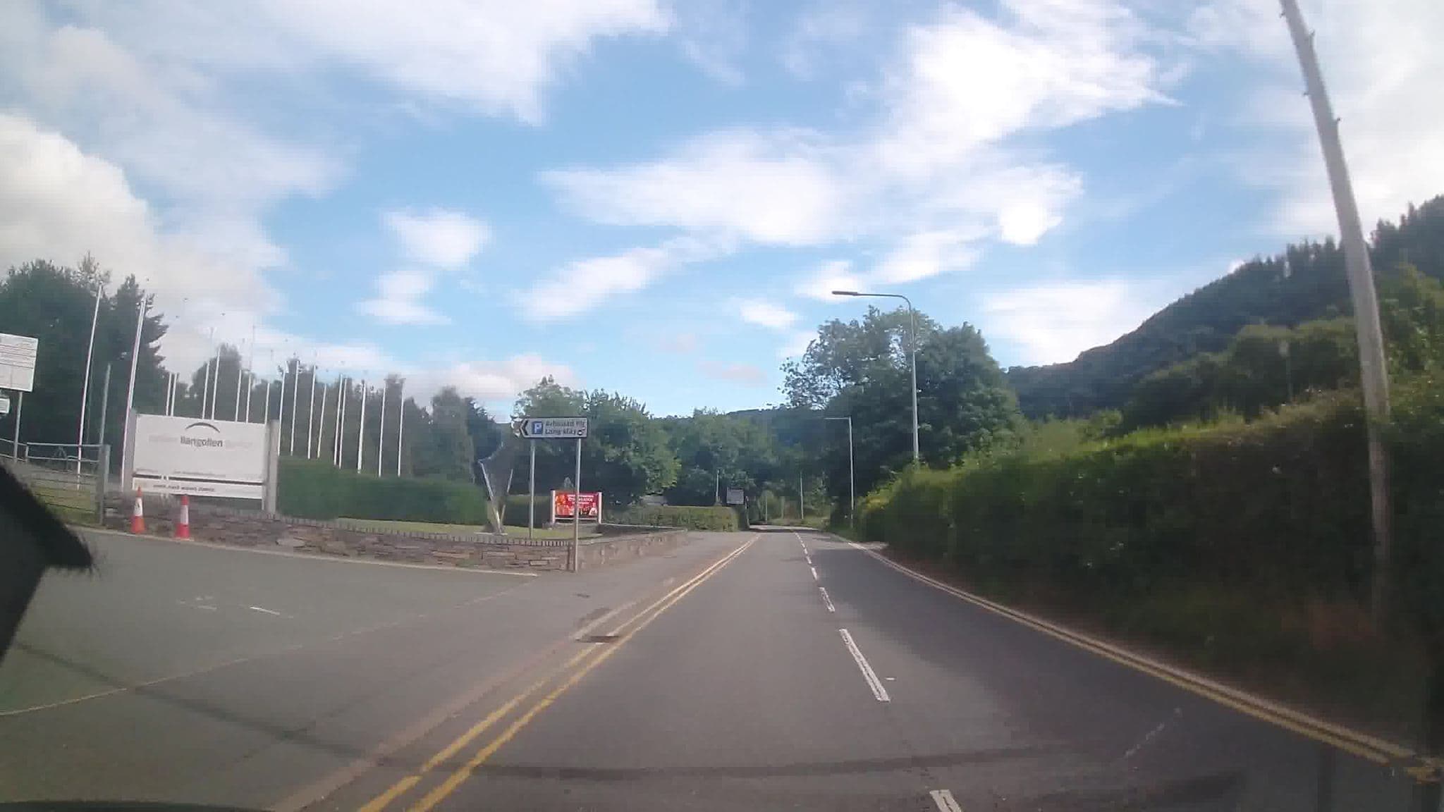 Street view near Penddol Farm Caravan Park, Llangollen — © trigpoint (CC BY-SA · Mapillary)