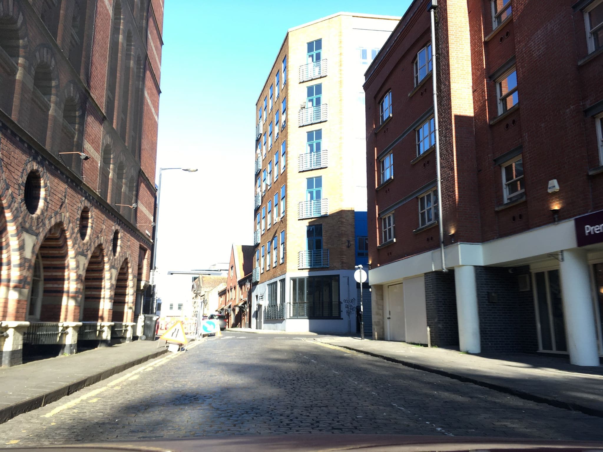 Street view near Premier Inn, Bristol