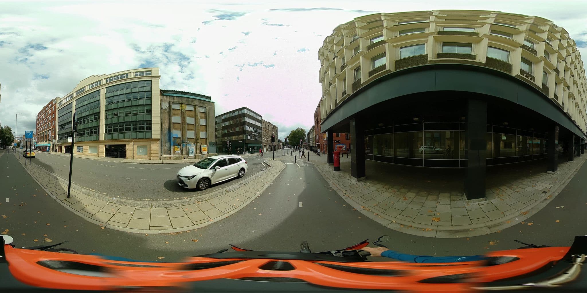 Street view near The Bristol Hotel, Bristol