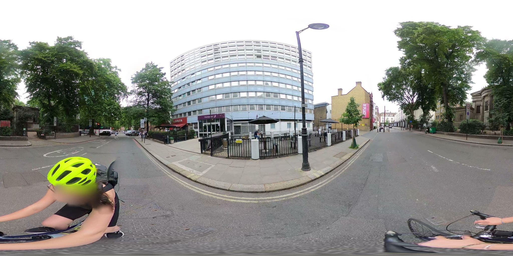 Street view near Premier Inn London Euston, King's Cross — © cernbyln (CC BY-SA · Mapillary)