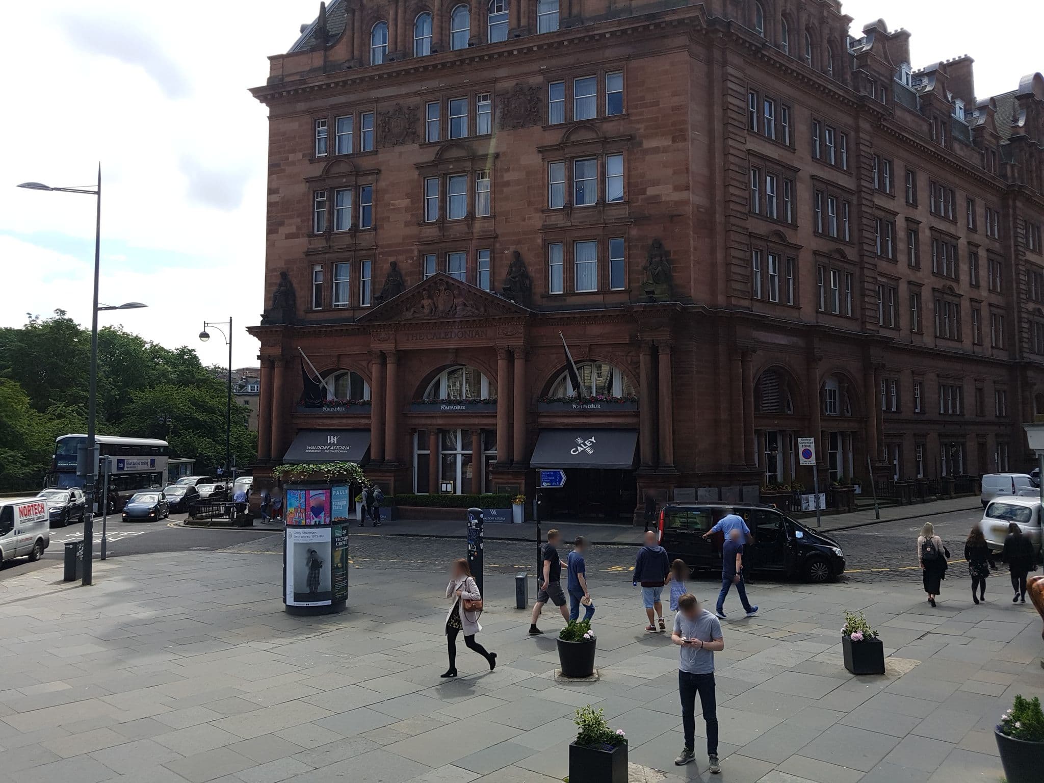 Street view near The Caledonian Edinburgh, Curio Collection by Hilton, Edinburgh