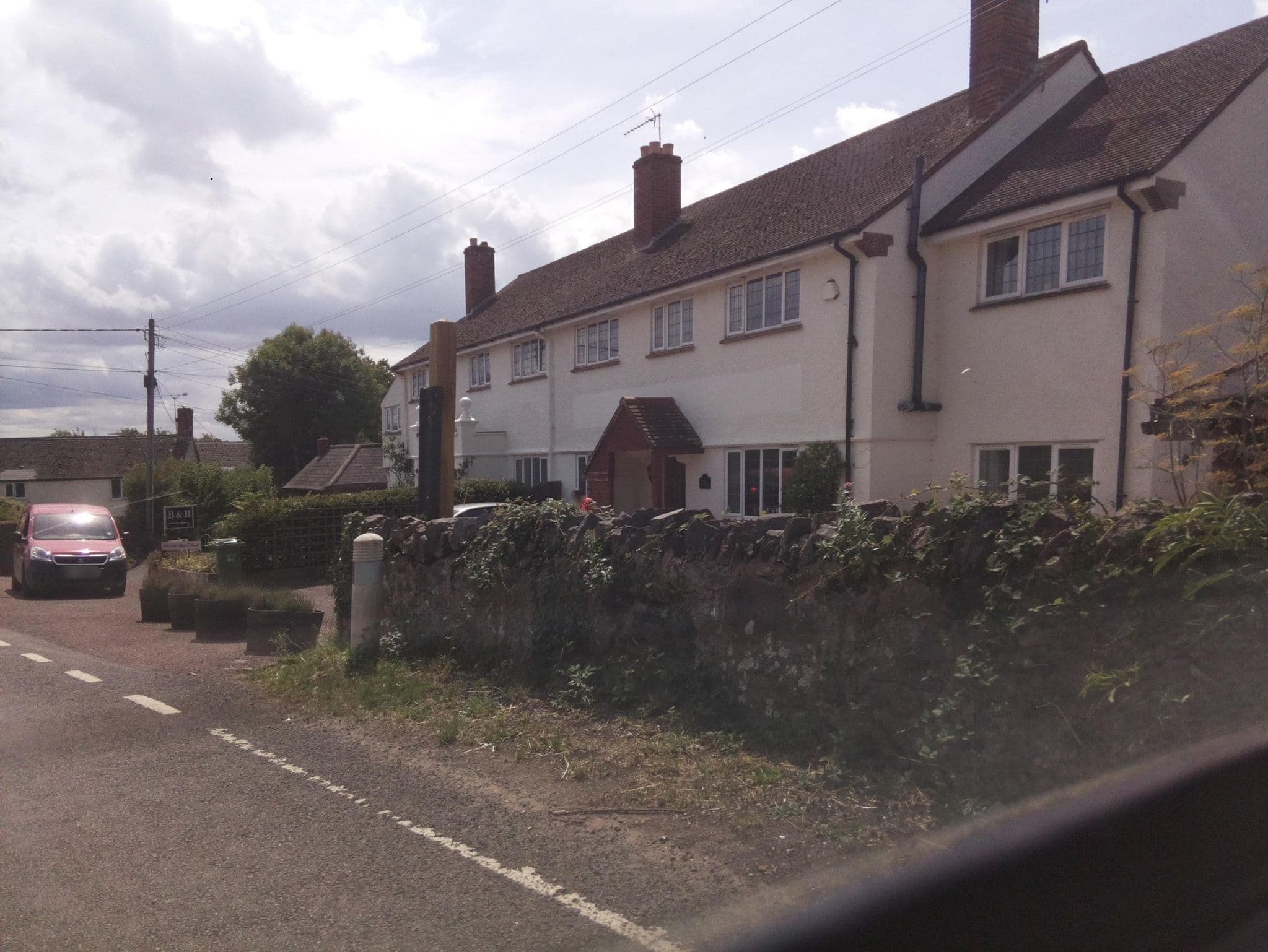 Street view near The Old Stags Head, Bishops Lydeard — © southglos (CC BY-SA · Mapillary)