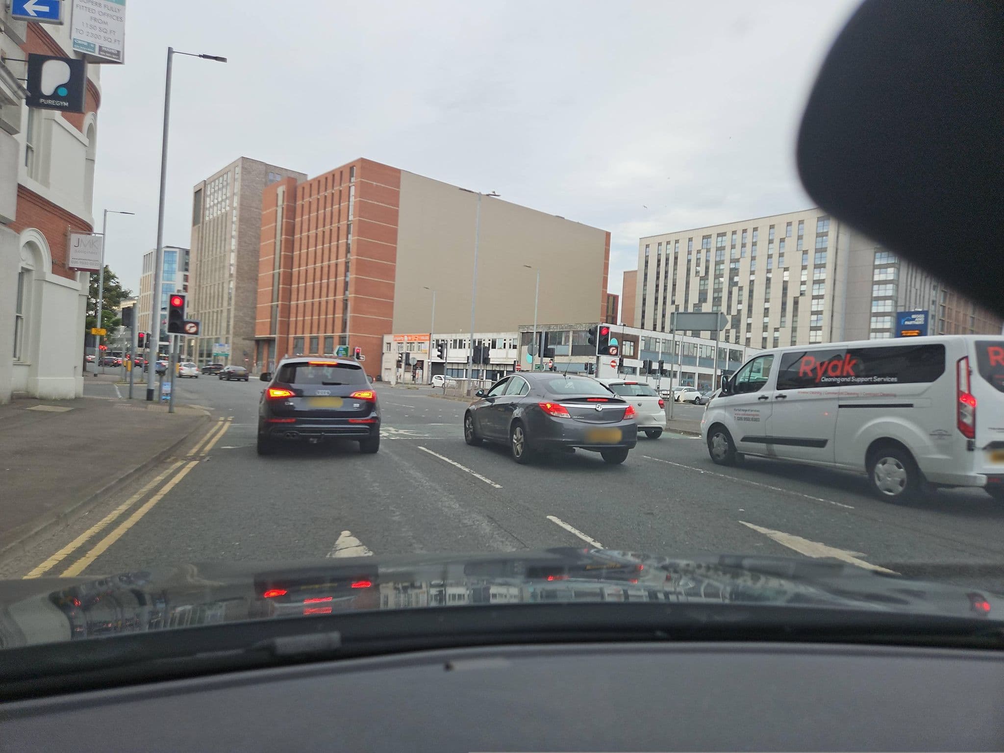Street view near Ramada, Belfast