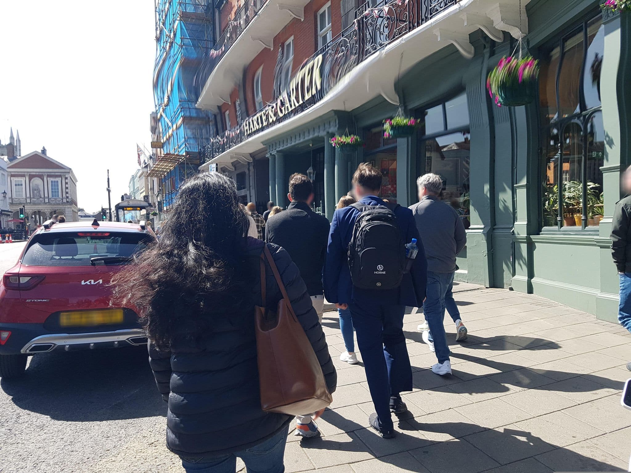 Street view near The Harte And Garter, Windsor — © dsmm (CC BY-SA · Mapillary)