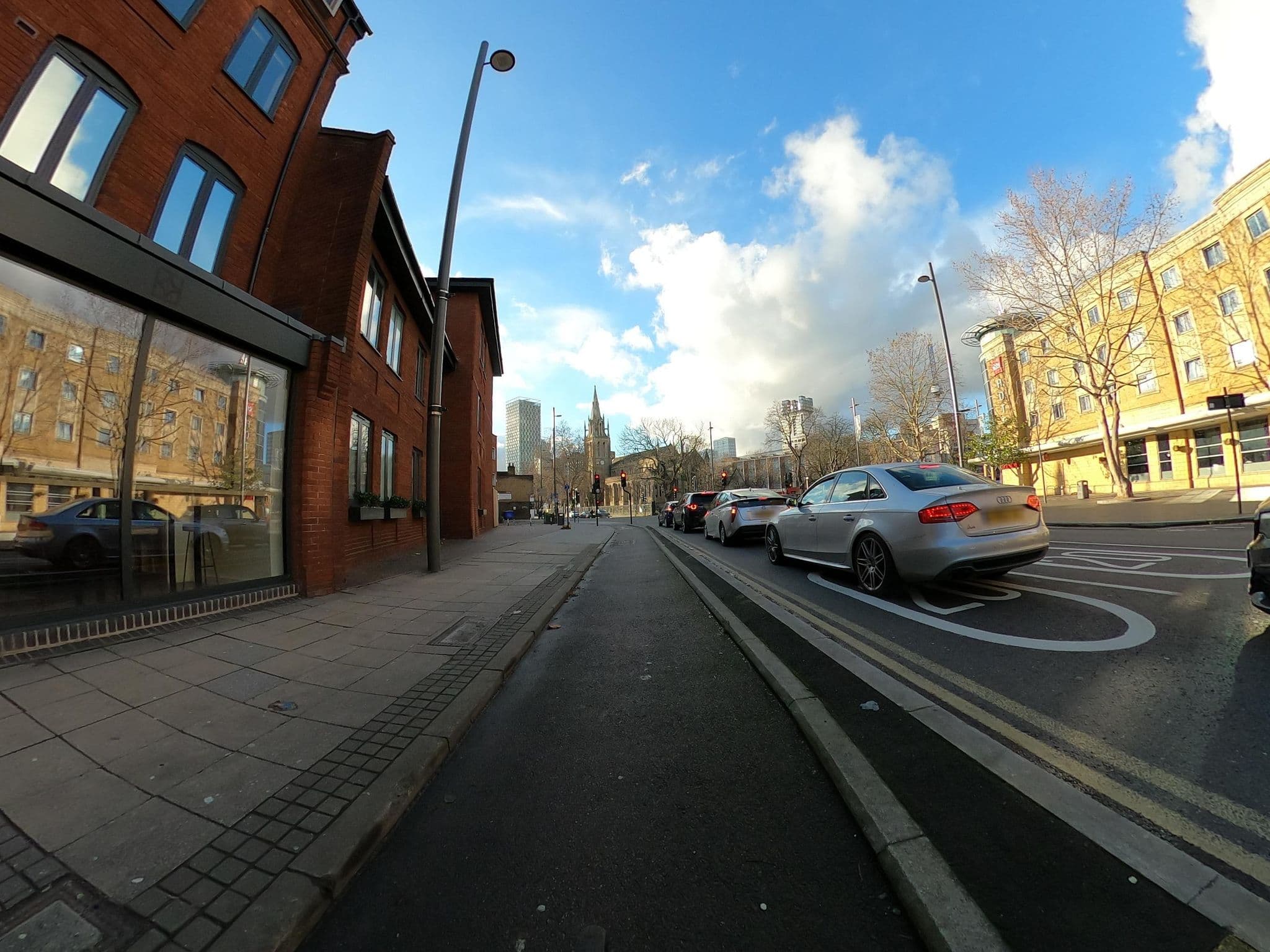 Street view near Ibis, Stratford — © dankarran (CC BY-SA · Mapillary)