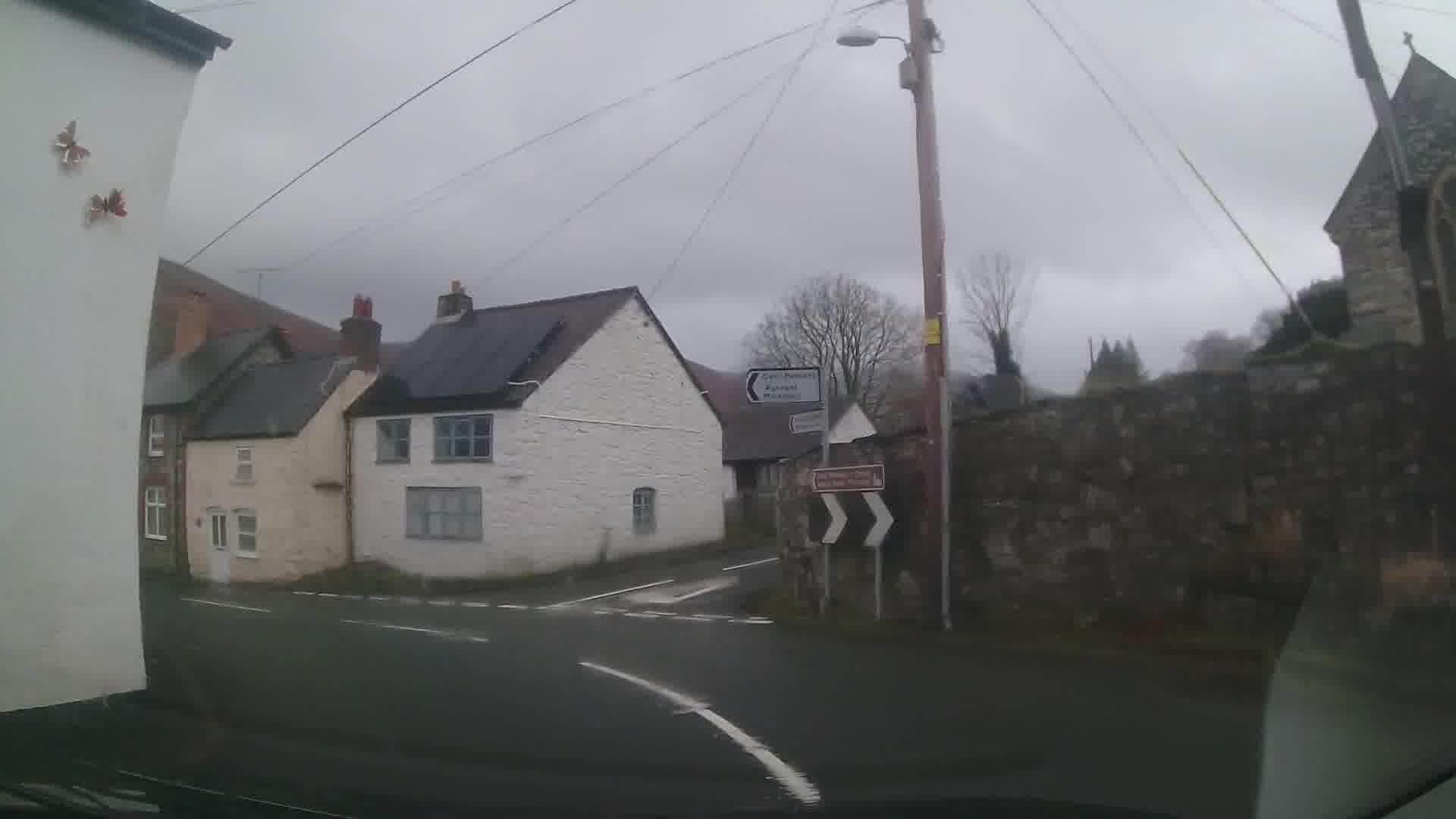 Street view near New Inn, Llanfyllin — © trigpoint (CC BY-SA · Mapillary)