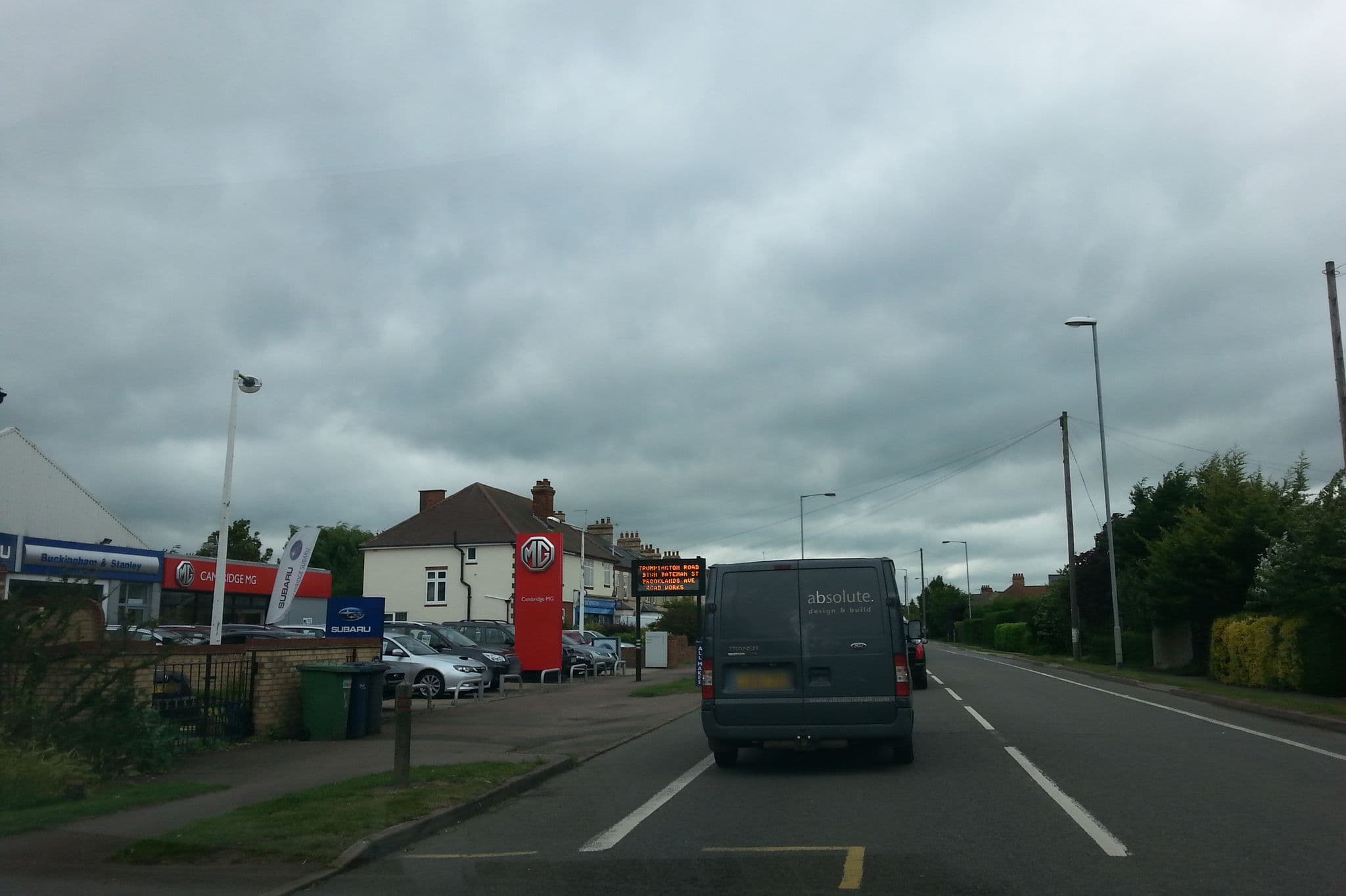 Street view near Ayah Villa, Cambridge — © adam2 (CC BY-SA · Mapillary)