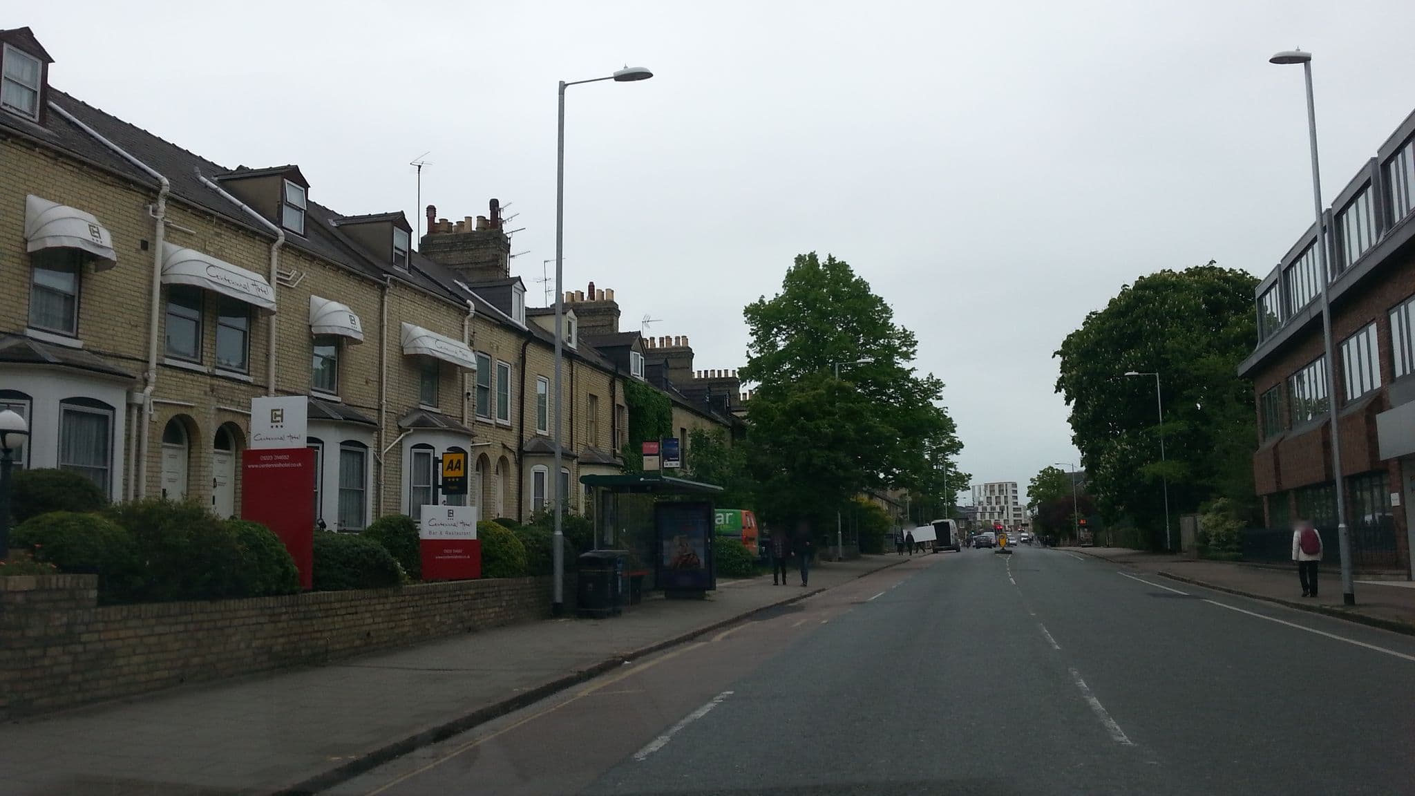 Street view near Centennial Hotel, Cambridge — © adam2 (CC BY-SA · Mapillary)