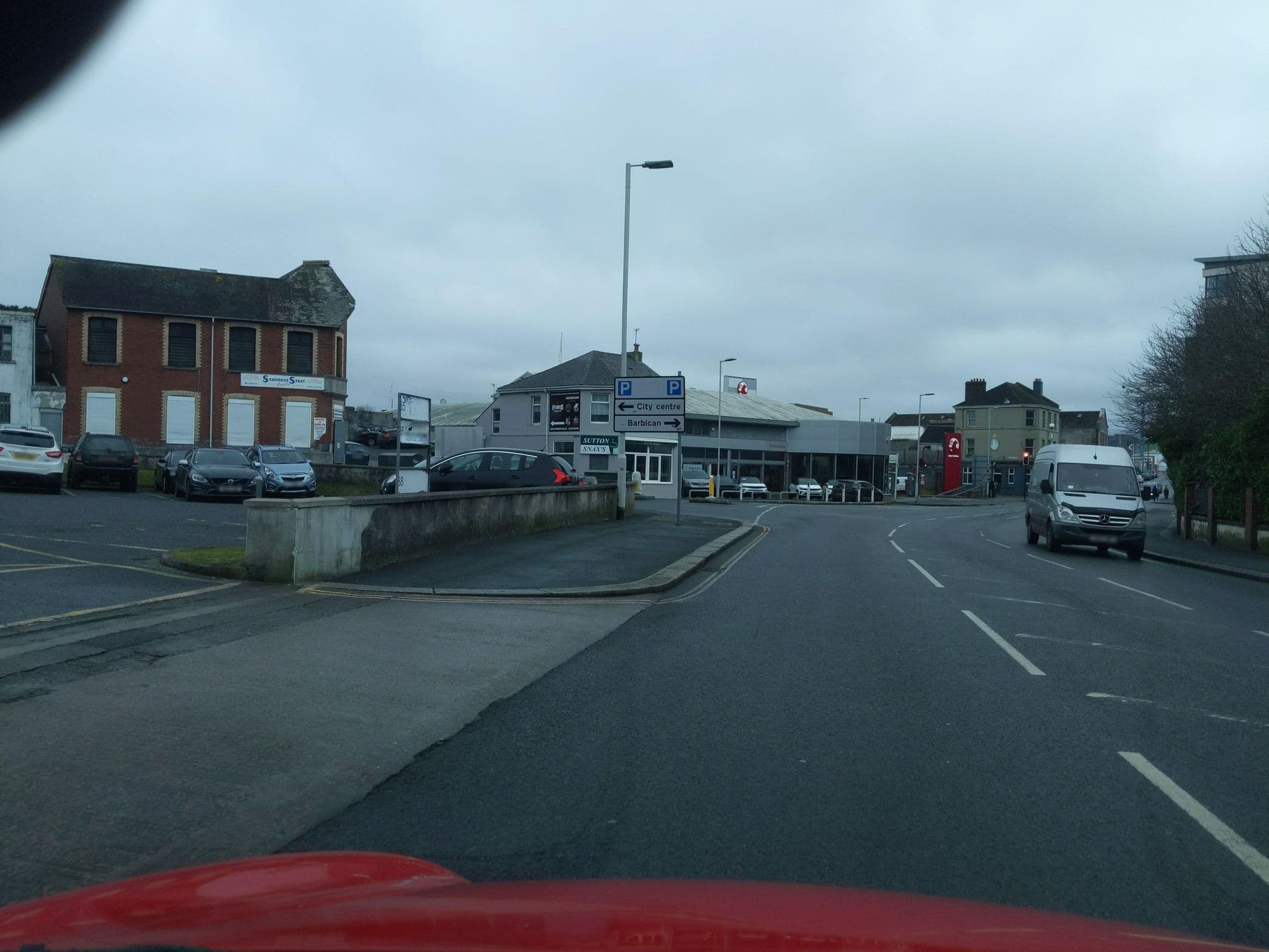 Street view near Premier Inn Lockyers Quay, Plymouth — © WaggyDog (CC BY-SA · Mapillary)