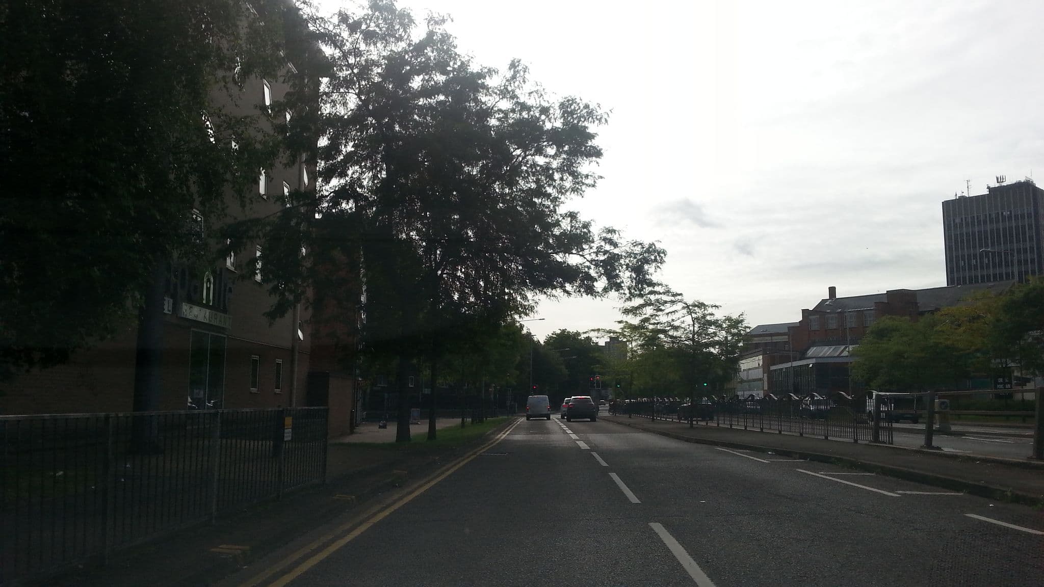 Street view near Travelodge Leicester Central North, Leicester — © adam2 (CC BY-SA · Mapillary)