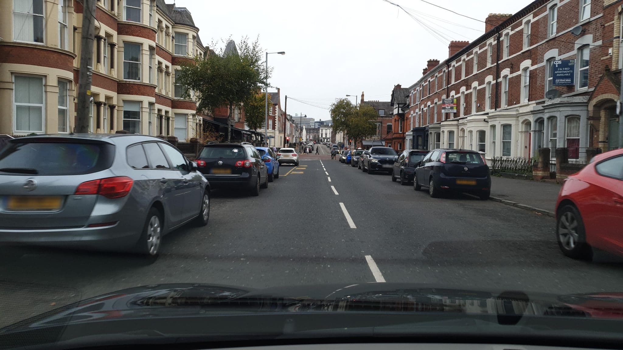 Street view near Ibis Queen's Quarter, Belfast