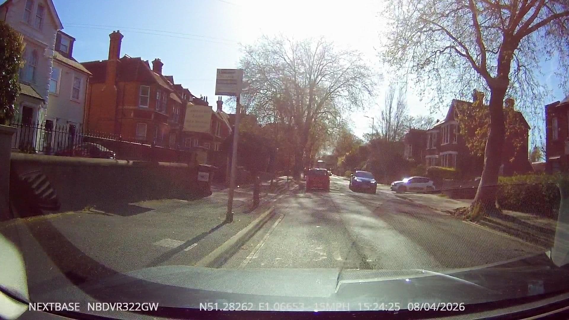Street view near Canterbury Lodge, Canterbury — © tallguy (CC BY-SA · Mapillary)