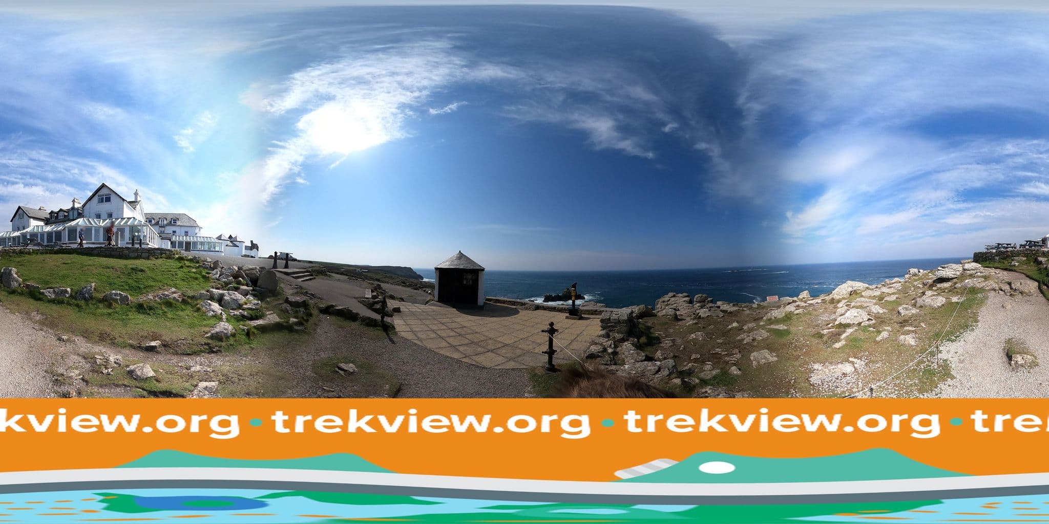 Street view near The Land's End Hotel, St Just — © trekviewed (CC BY-SA · Mapillary)