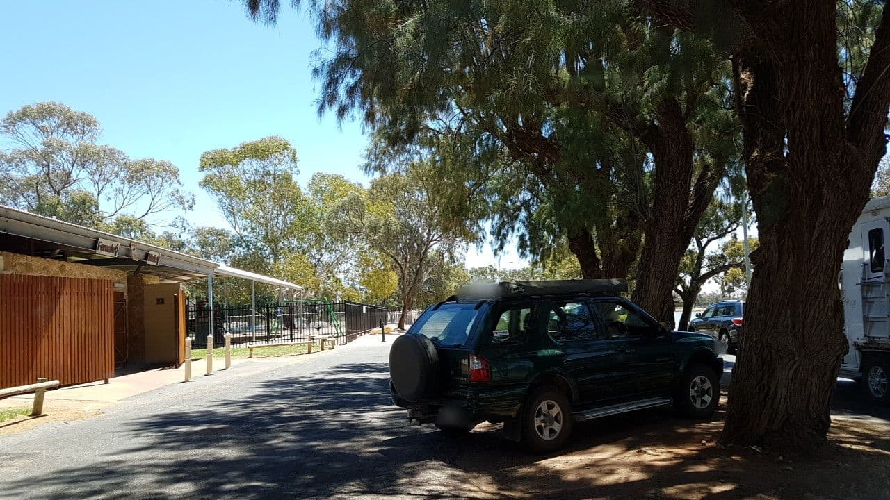 Street view near Lions Riverfront Park, Waikerie — © didz (CC BY-SA · Mapillary)