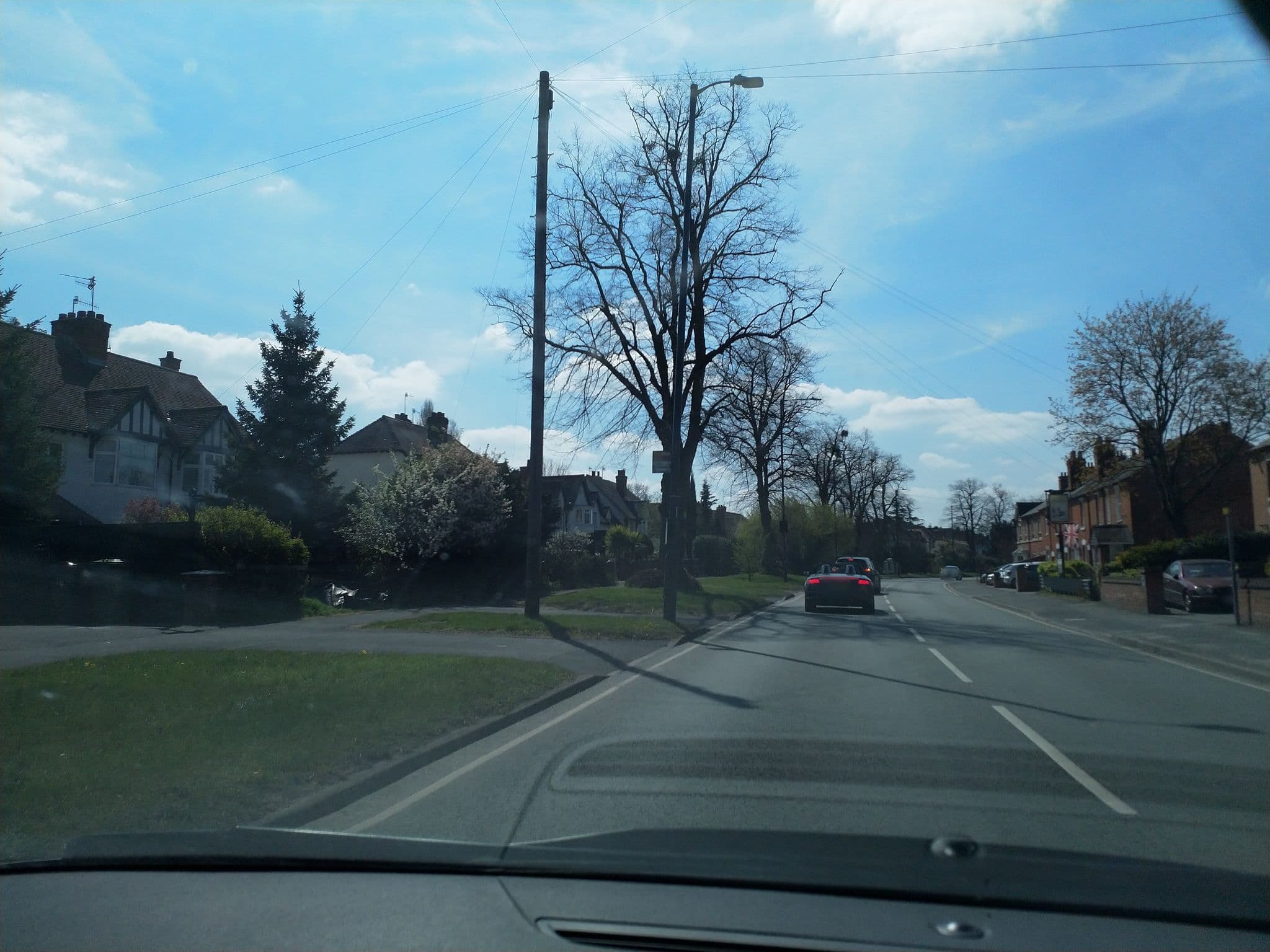 Street view near Bradbourne House, Stratford-upon-Avon — © laye (CC BY-SA · Mapillary)