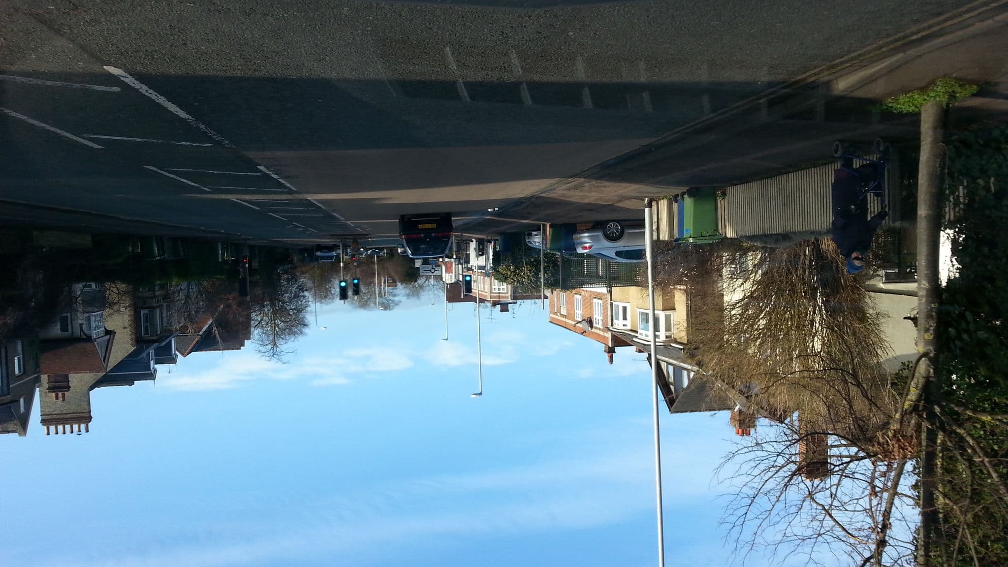 Street view near Carlton Lodge, Cambridge — © adam2 (CC BY-SA · Mapillary)