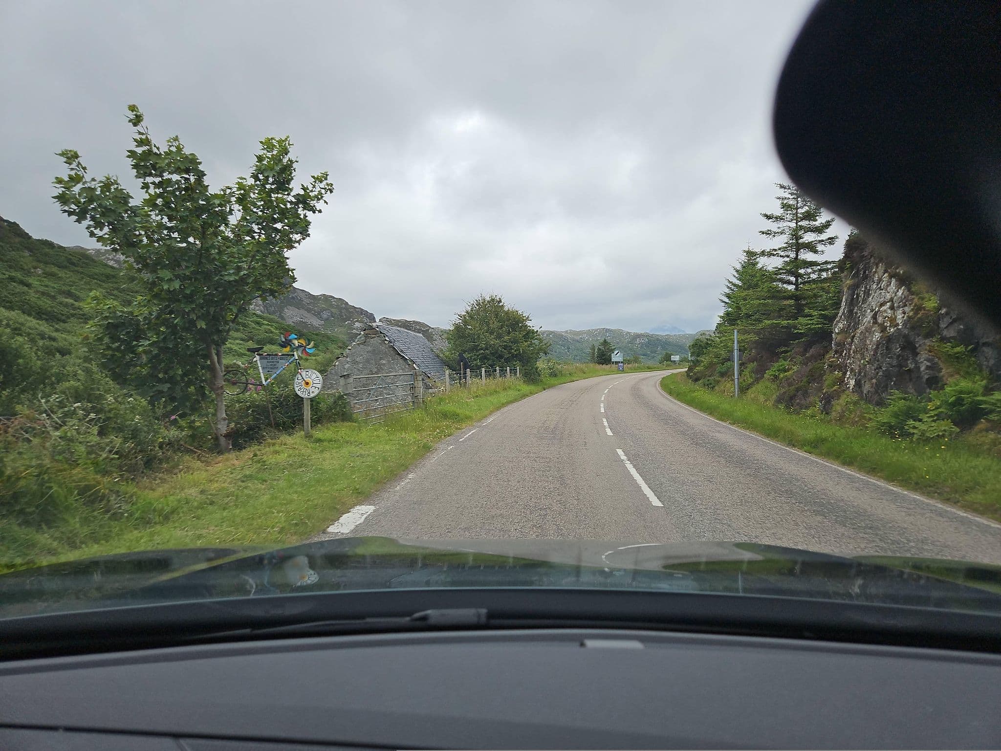 Street view near Greenhill B&B, Ullapool