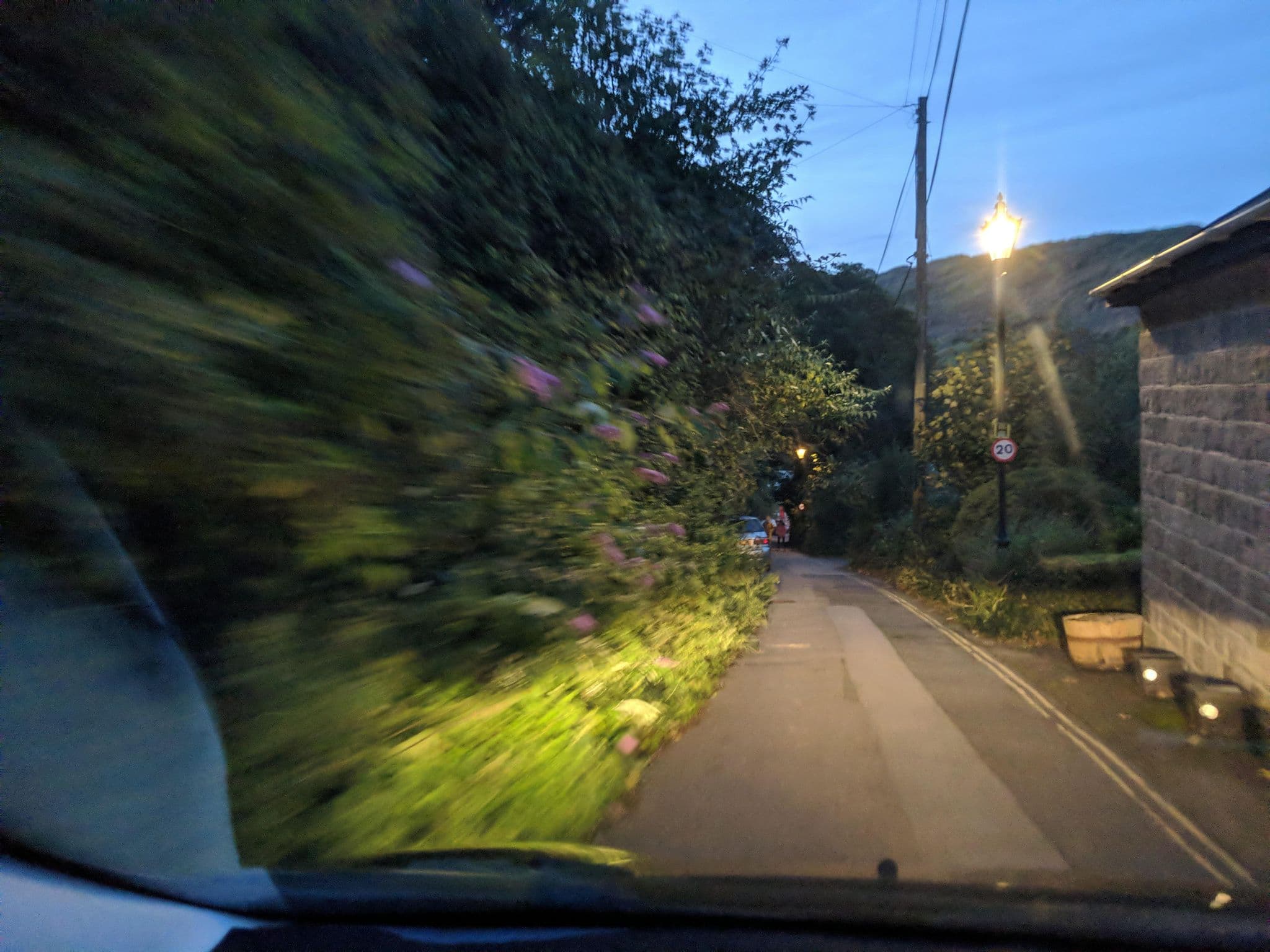 Street view near Riverwood, Tintagel — © WaggyDog (CC BY-SA · Mapillary)